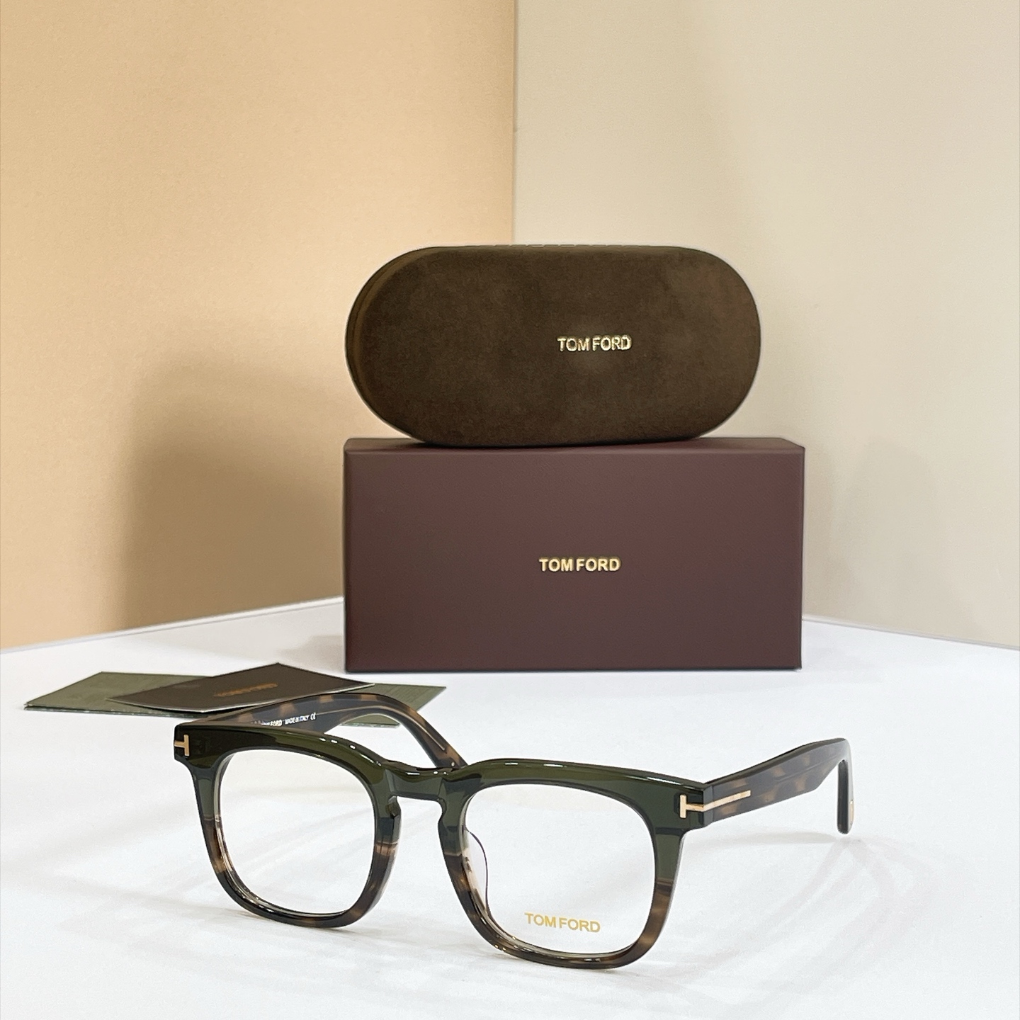 TOM FORD Eyewear Acetate Square Frame