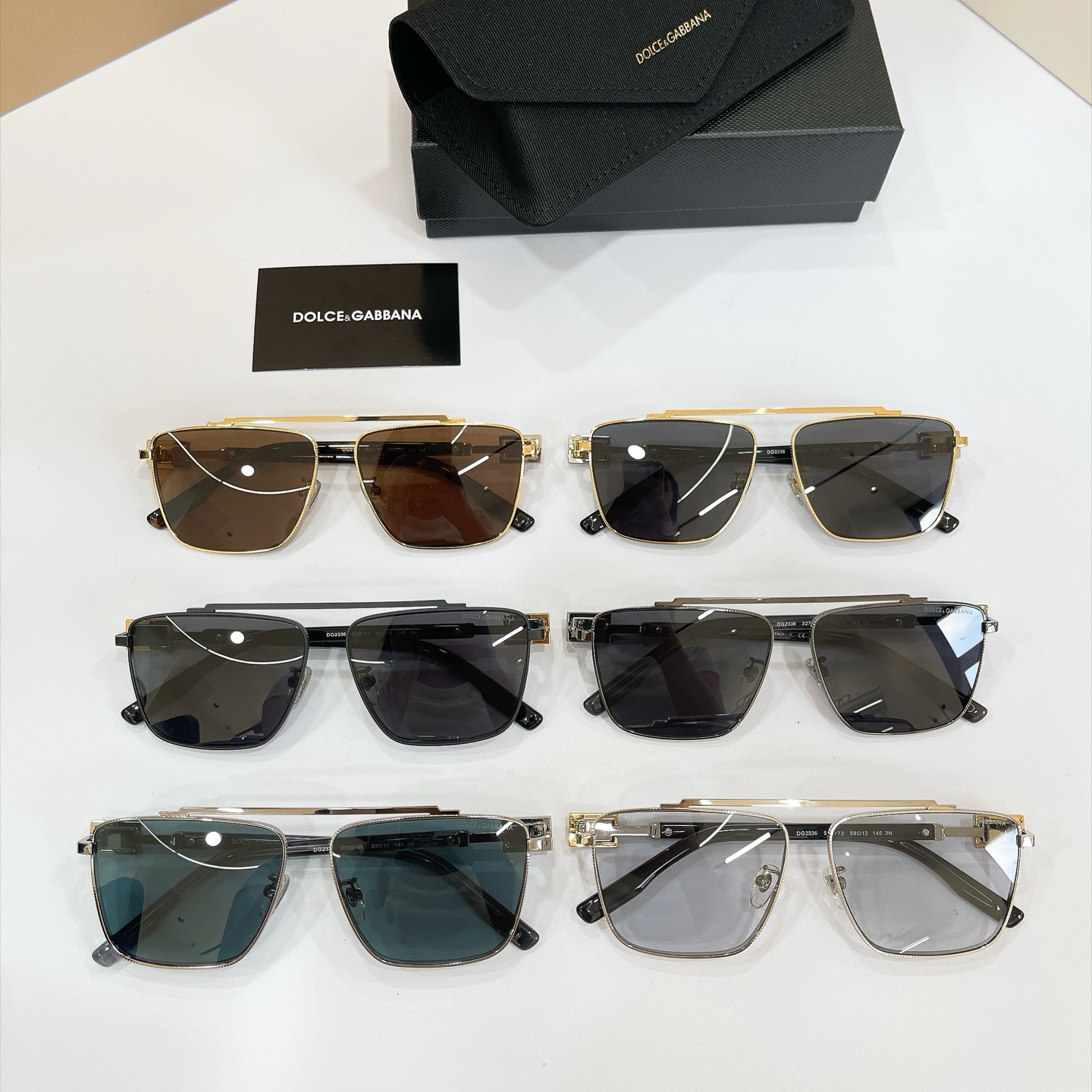 DOLCE & GABBAN*🌟🌟🌟MODEL：DG2336🌟🌟🌟SIZE：59口12-145🌟🌟🌟