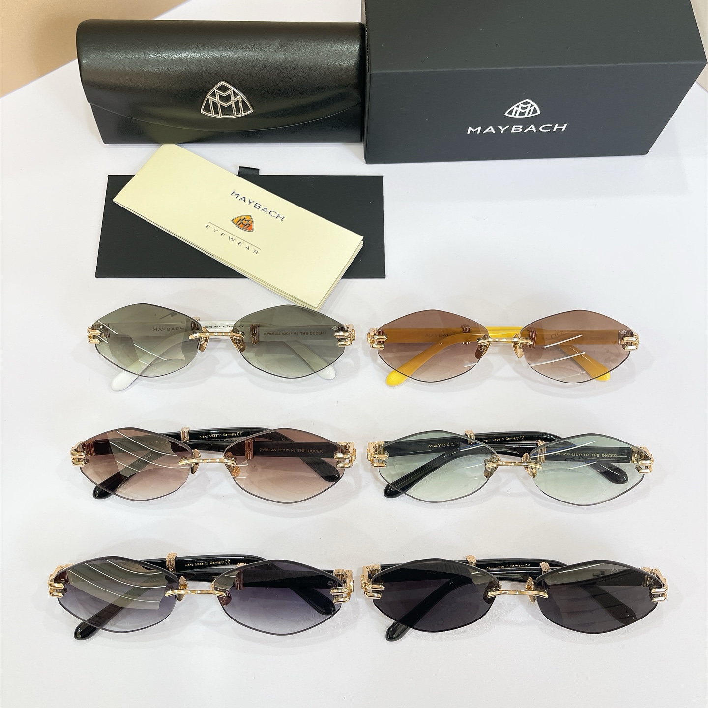 MAYBACH迈巴赫⚜️⚜️⚜️MODEL：THE DUCER I ⚜️⚜️⚜️SIZE：62口17-145⚜️⚜️～