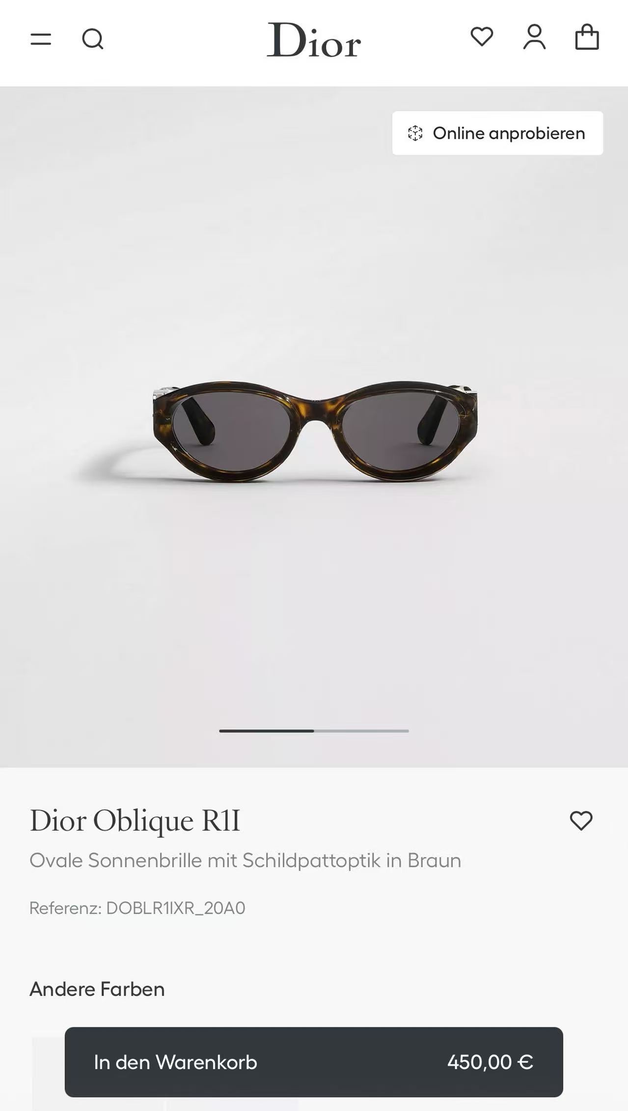 DIO*🌟🌟🌟Model：Dior Oblique R1I🌟🌟🌟SIZE：54口22-145🌟🌟