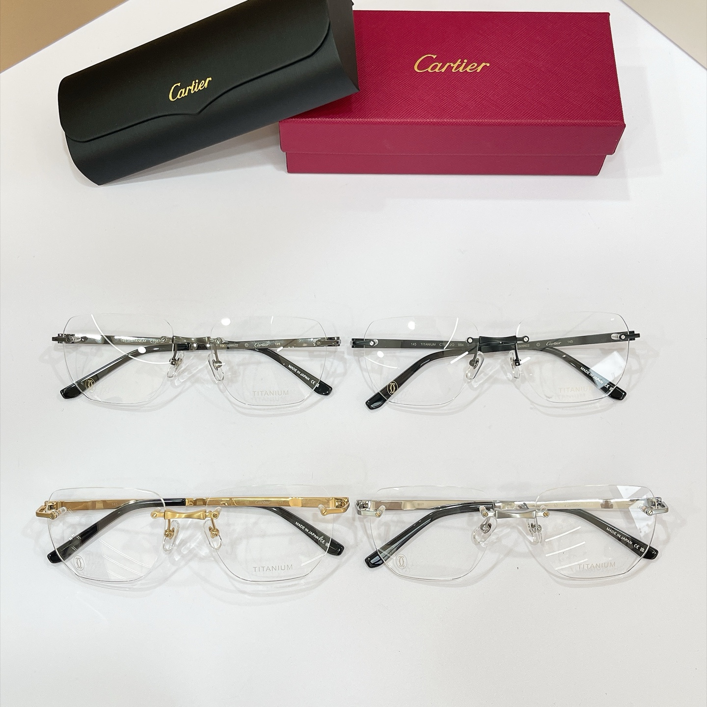 Cartie*✨✨✨MODEL：CT0512O ✨✨✨SIZE：57口17-145✨✨✨钛～