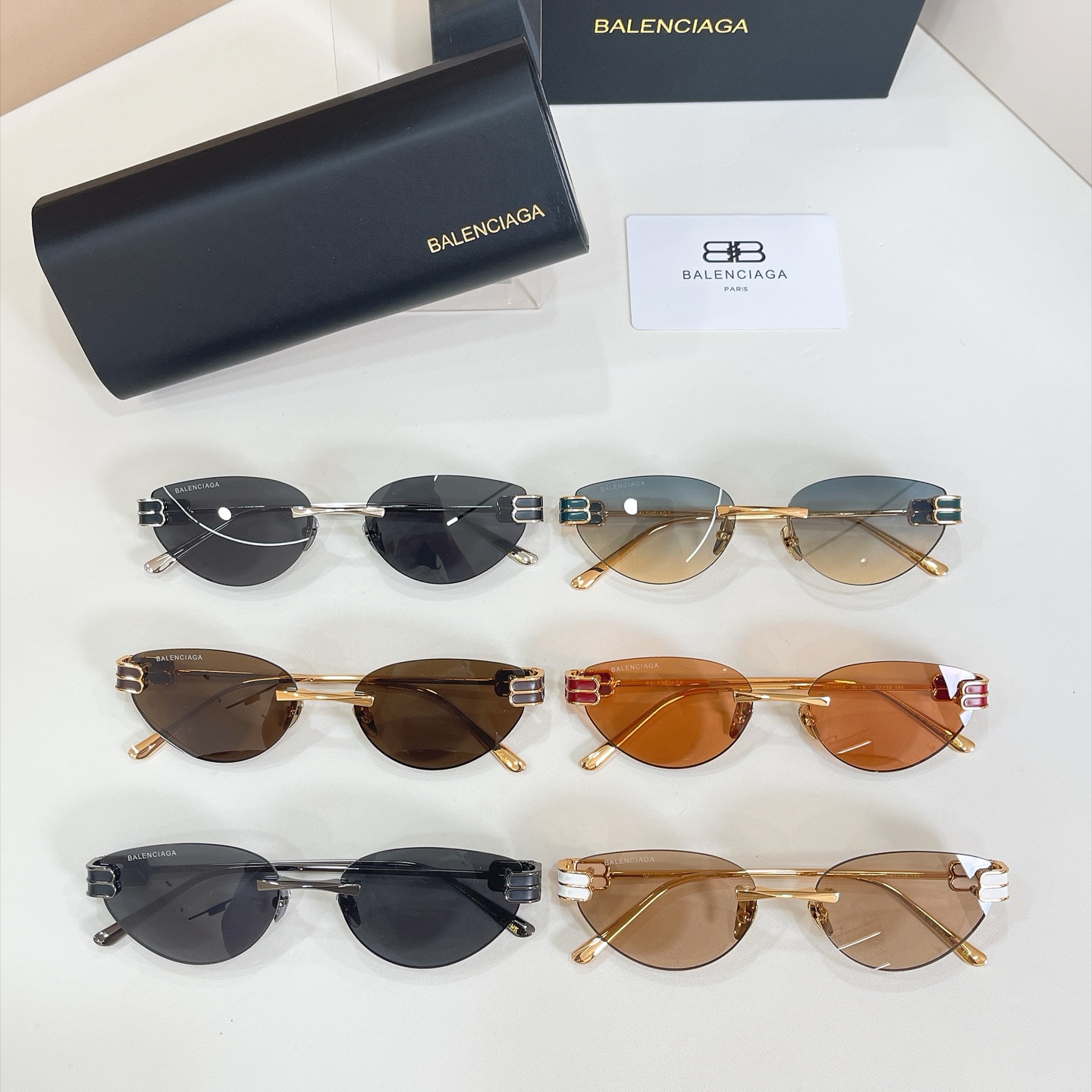 BALENCIAG*巴黎*世家⚜️⚜️⚜️MODEL：BB0486S⚜️⚜️⚜️SIZE：57口18-145⚜️⚜️⚜️
