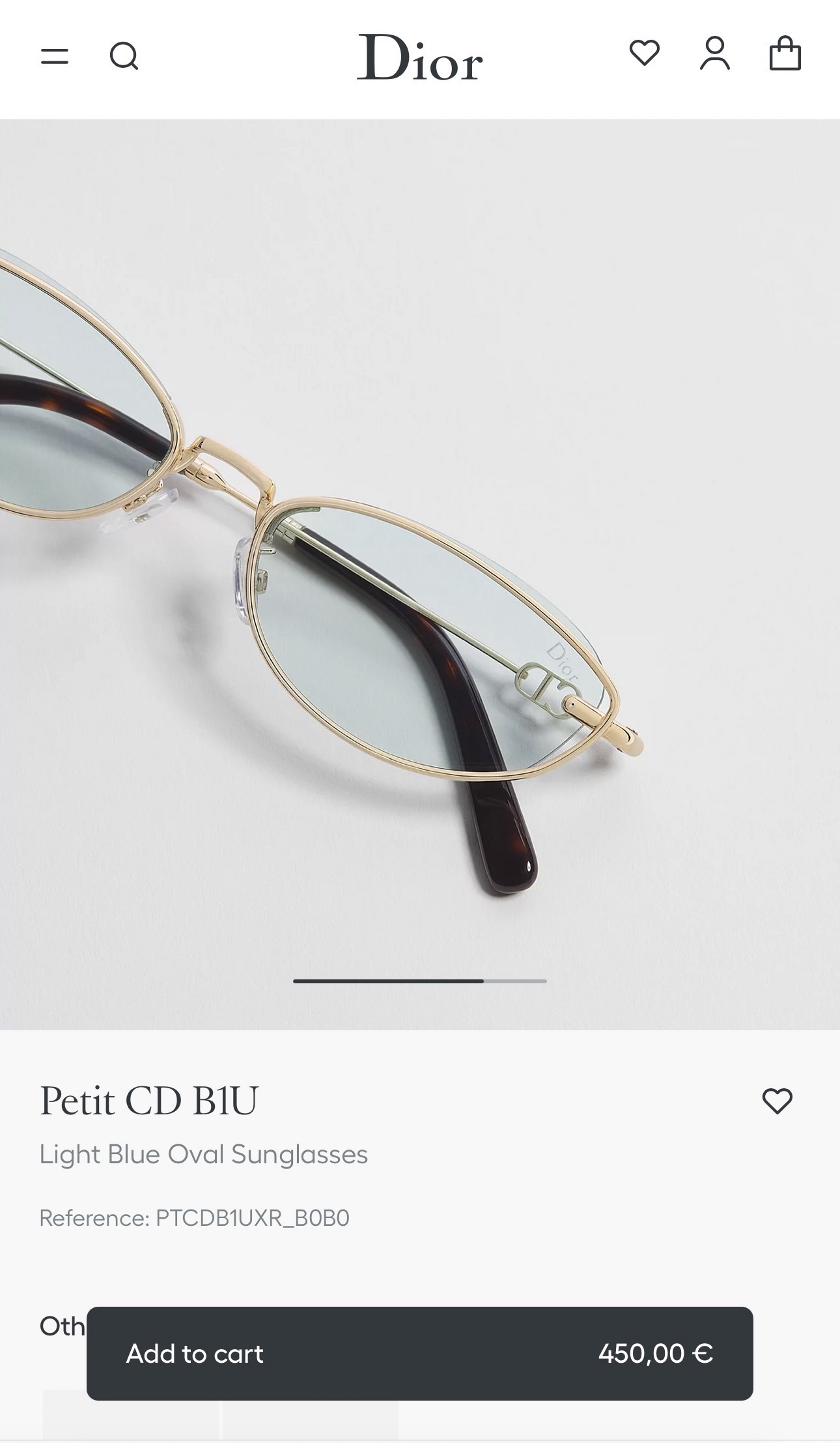 DIO*🌟🌟🌟Model：🆕 Petit CD B1U🌟🌟🌟SIZE：54口17-145🌟🌟🆕 