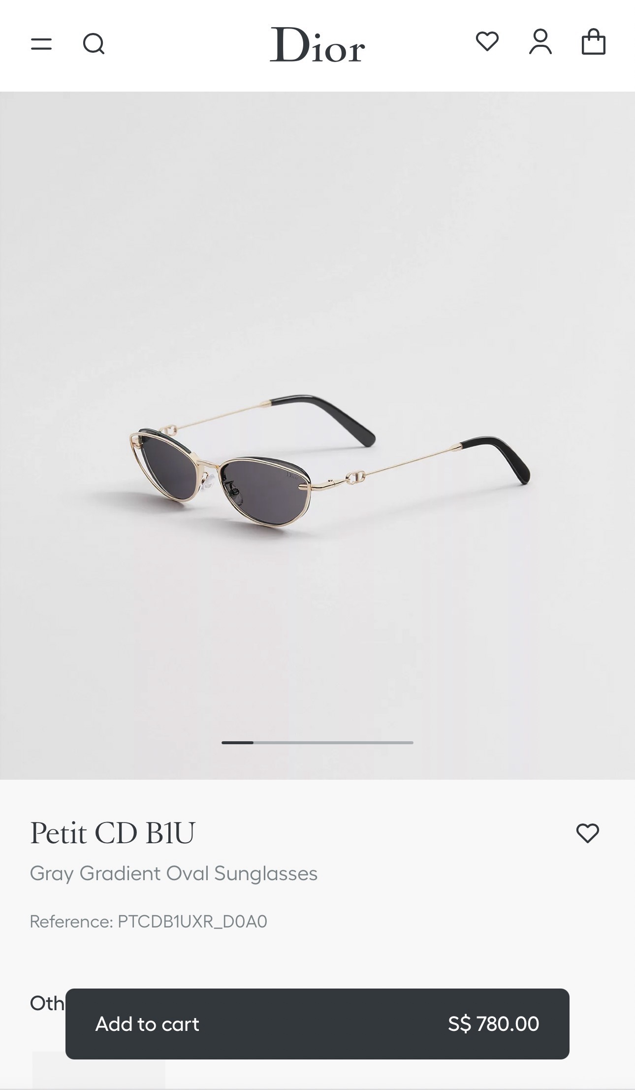DIO*🌟🌟🌟Model：🆕 Petit CD B1U🌟🌟🌟SIZE：54口17-145🌟🌟🆕 