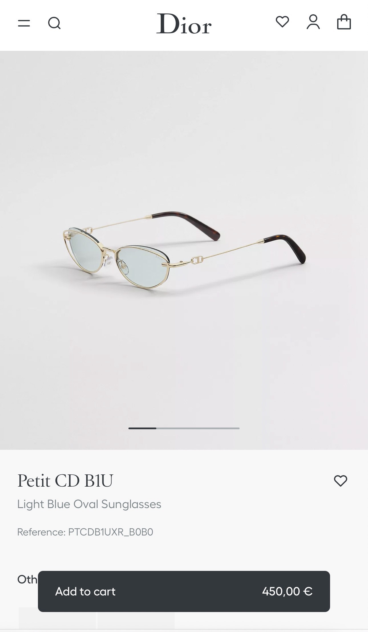 DIO*🌟🌟🌟Model：🆕 Petit CD B1U🌟🌟🌟SIZE：54口17-145🌟🌟🆕 