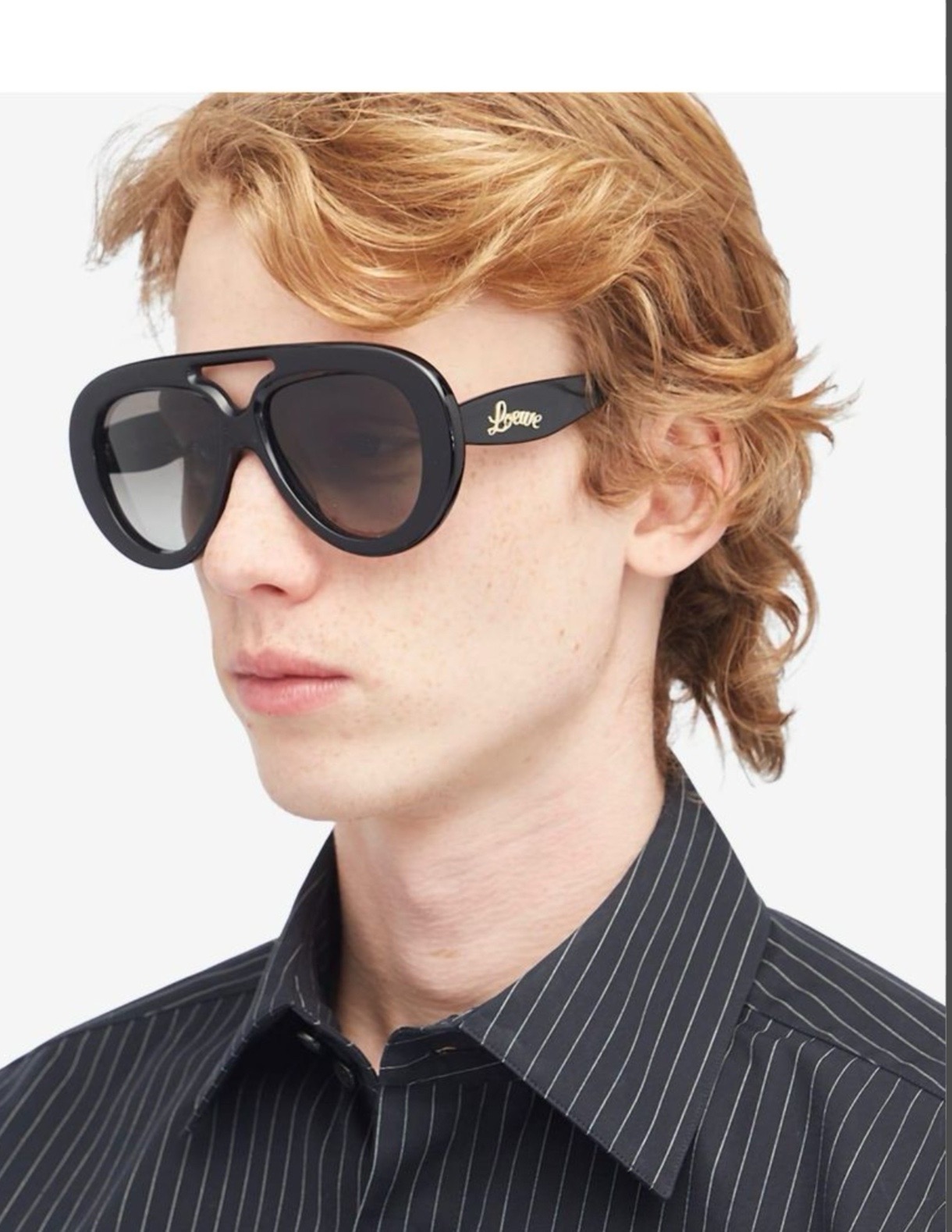 LOEWE🌟🌟🌟MODEL：ROUND S🆕 POLIER AVIATOR🌟🌟🌟SIZE：55口17-145🌟🌟🌟🆕 