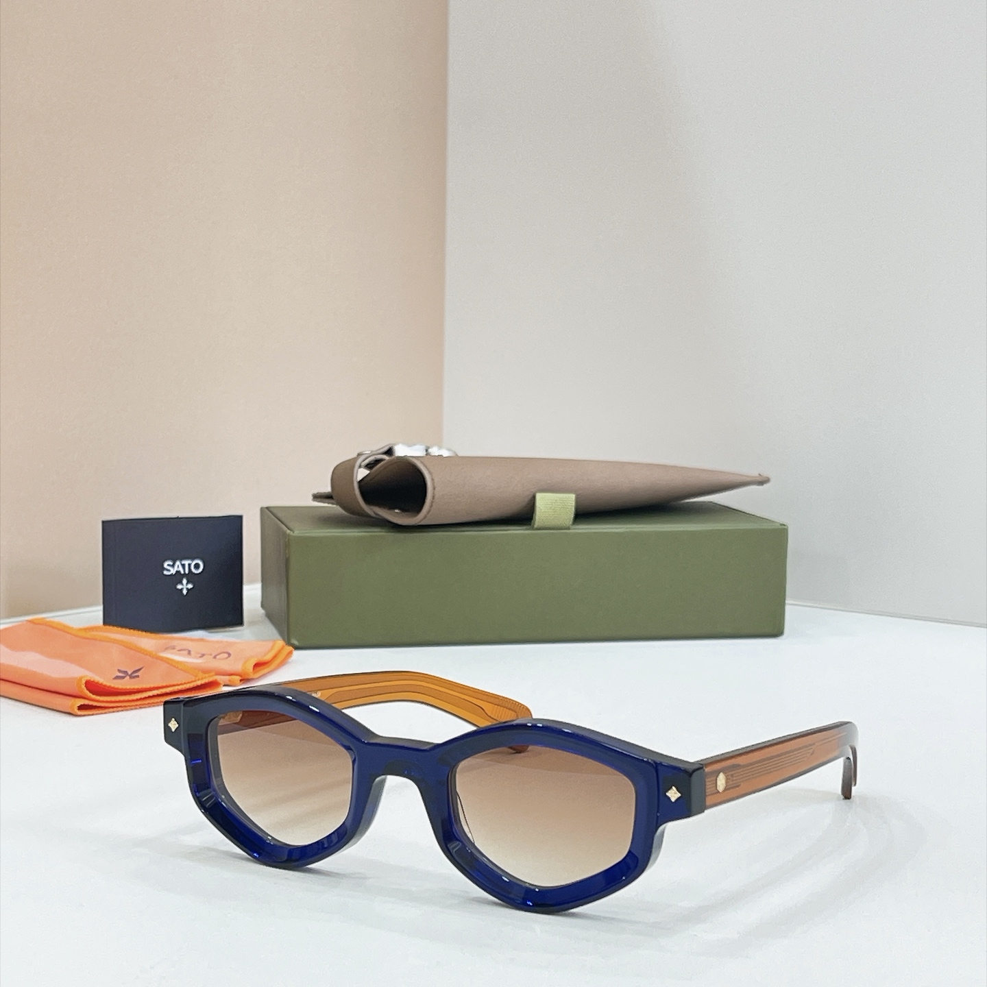 Chrome Hearts SIRIUS Acetate Square Sunglasses