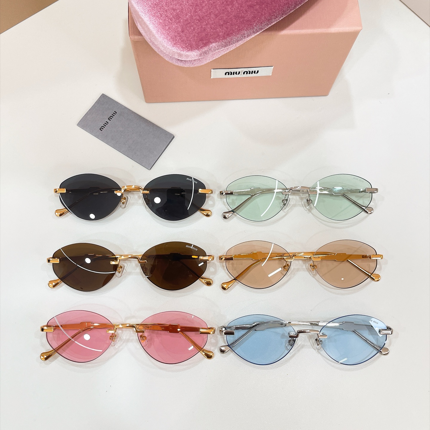 MIU M*🎀🎀🎀MODEL:MU 2394S🎀🎀🎀SIZE：56口18-145🎀🎀🎀🆕 