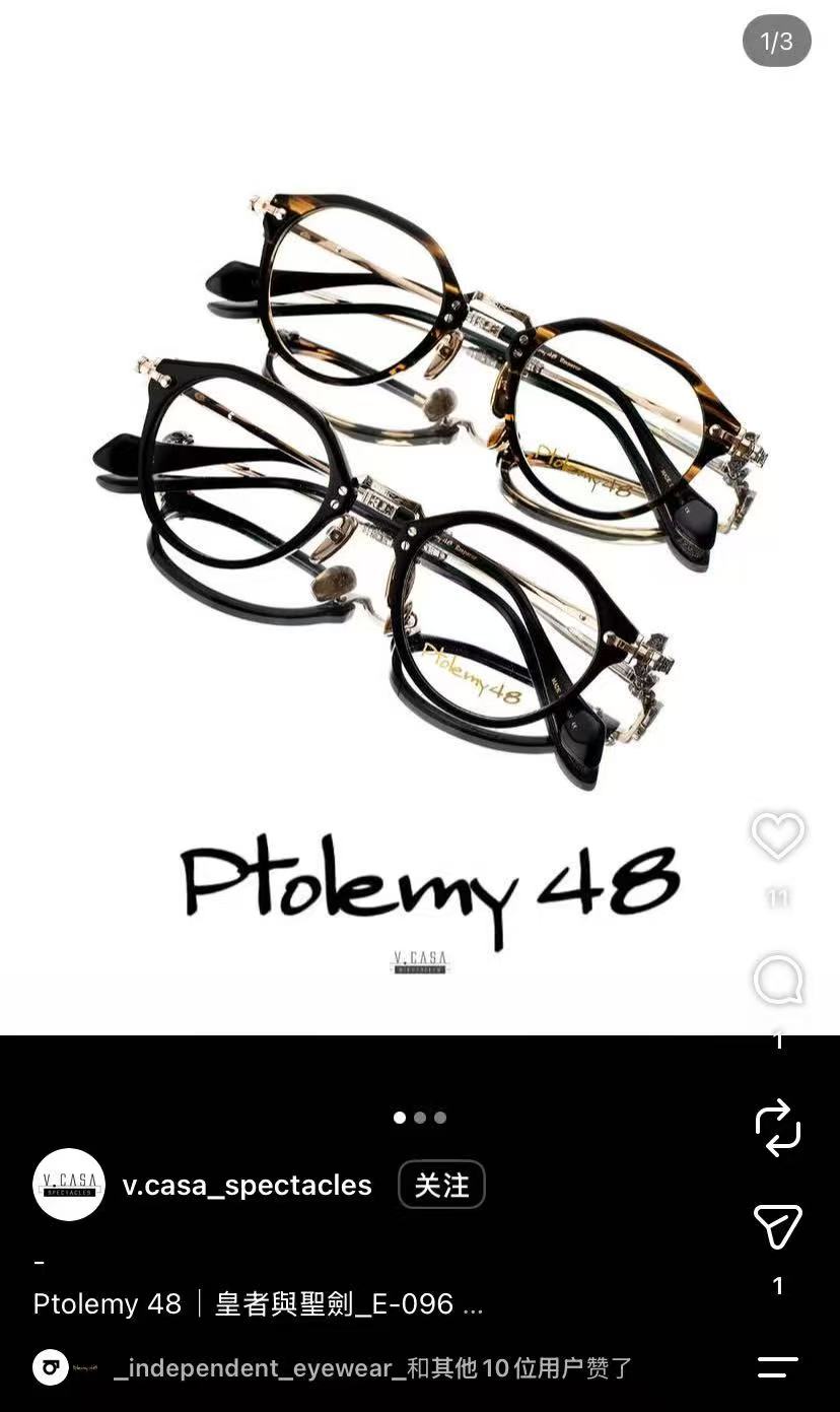 🆕 Ptolem* 48⚡️⚡️⚡️Model：E-096⚡️⚡️⚡️Size：46口23-145⚡️⚡️⚡️钛～～🆕 