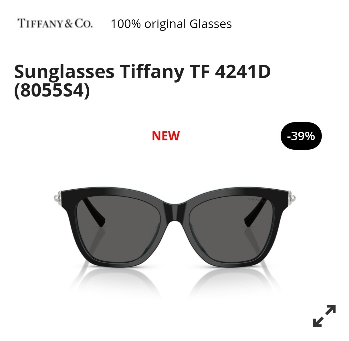 TIFFANY&Co.✨✨✨MODEL：TF4241D✨✨✨ SIZE：54口17-140✨✨✨🆕 