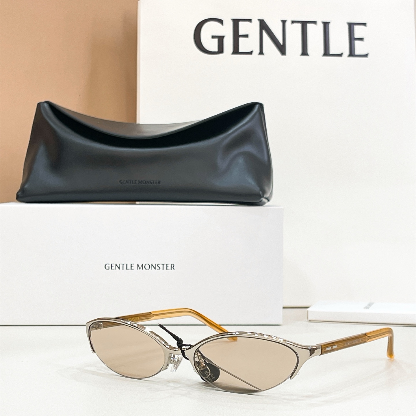 GENTLE MONSTER LIMES Metal Oval Sunglasses