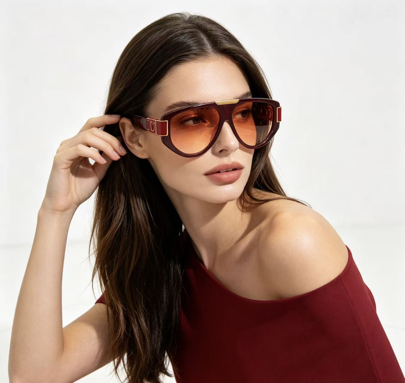 🆕  LINDA FARROW *  Model: LFT 1653 size:58口12-145 