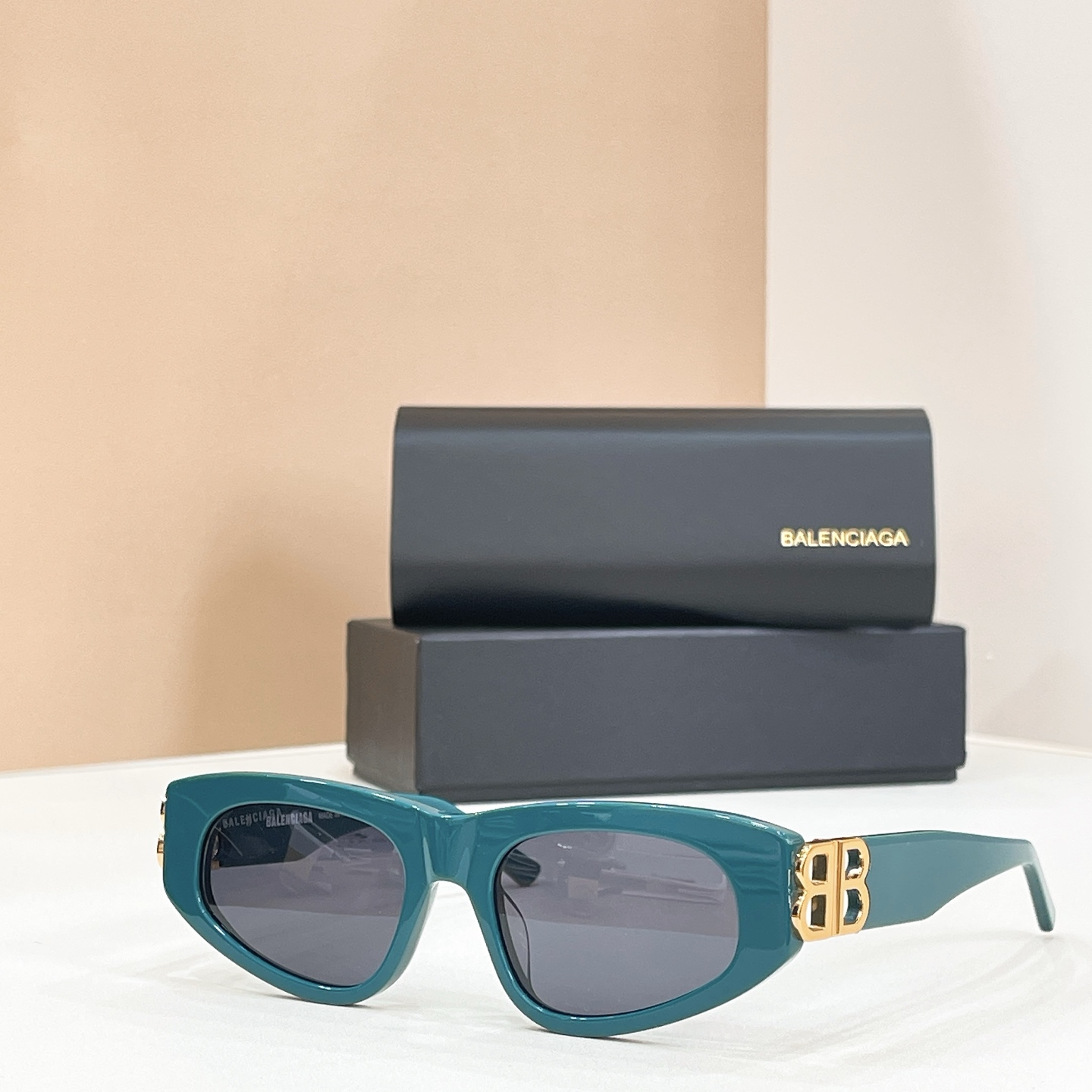 BALENCIAGA Sunglasses Acetate Rectangular BB0095S