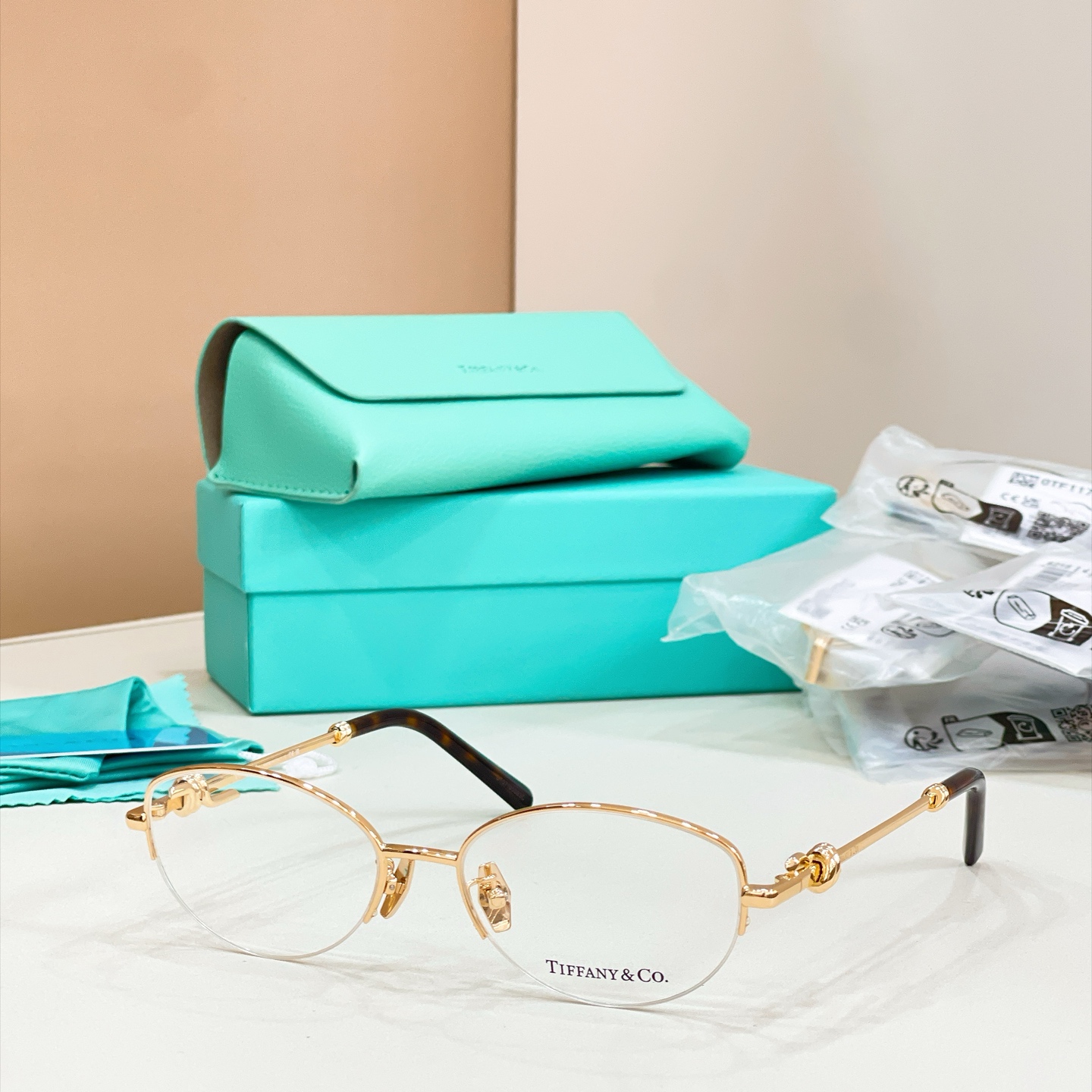 TIFFANY&Co.✨✨✨MODEL：TF 1171D✨✨✨ SIZE：51口17-140✨✨✨高版本～～
