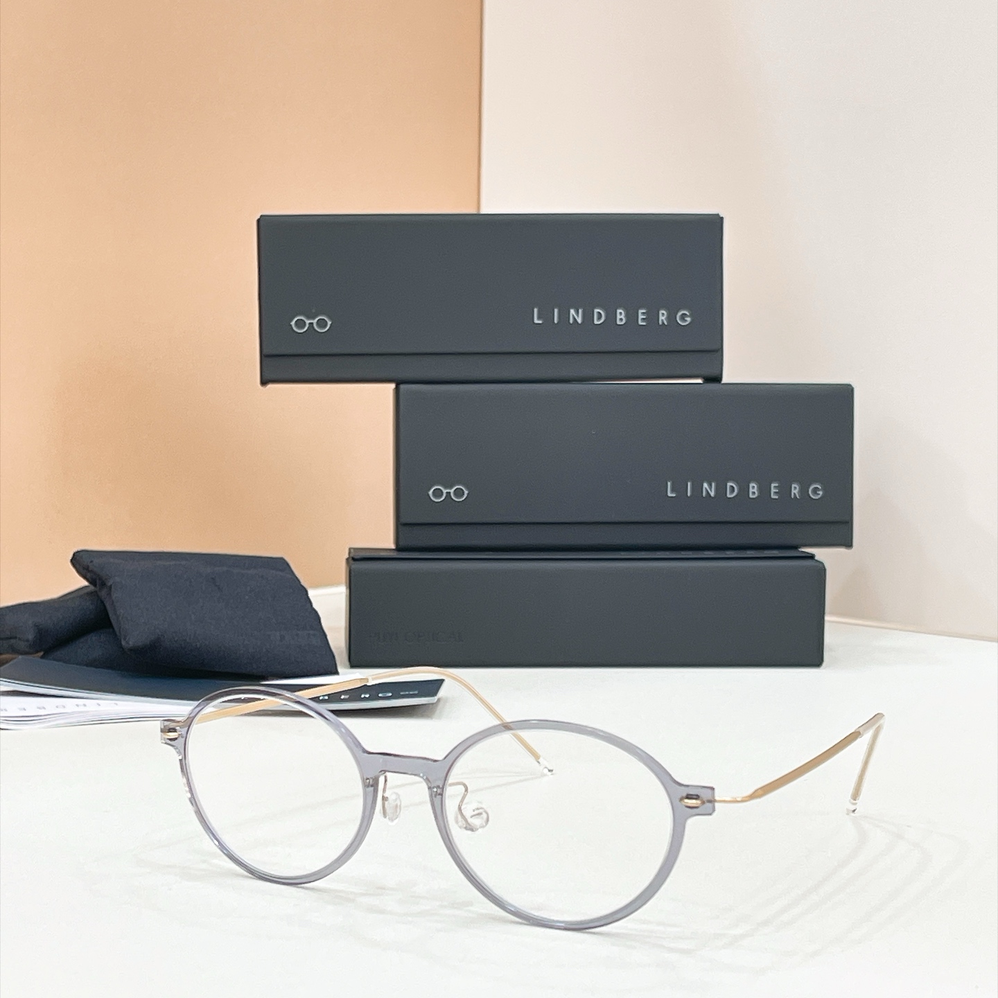 LINDBER*🌟🌟🌟MODEL：6647🌟🌟🌟Size：49口19-145🌟🌟🌟钛～～ ，盒子➕45