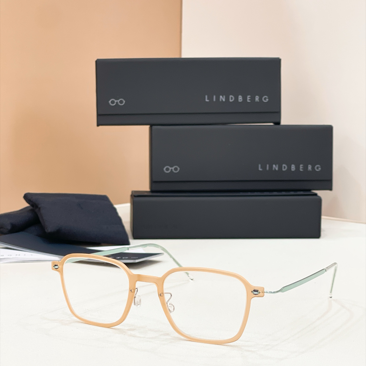 LINDBER*🌟🌟🌟MODEL：6637🌟🌟🌟Size：54口20-145🌟🌟🌟钛～～ ，盒子➕45