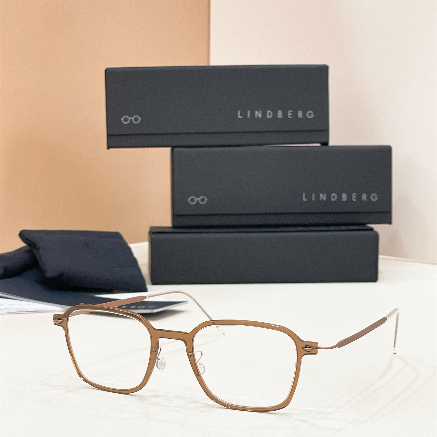 LINDBER*🌟🌟🌟MODEL：6637🌟🌟🌟Size：54口20-145🌟🌟🌟钛～～ ，盒子➕45