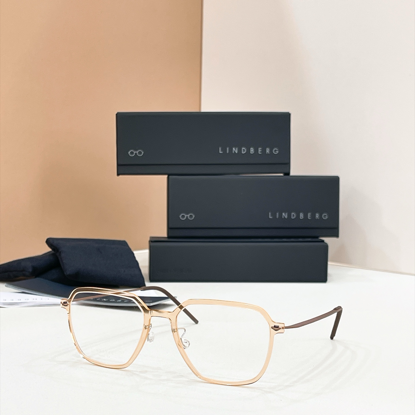 LINDBER*🌟🌟🌟MODEL：6642🌟🌟🌟Size：53口20-145🌟🌟🌟钛～～ ，盒子➕45
