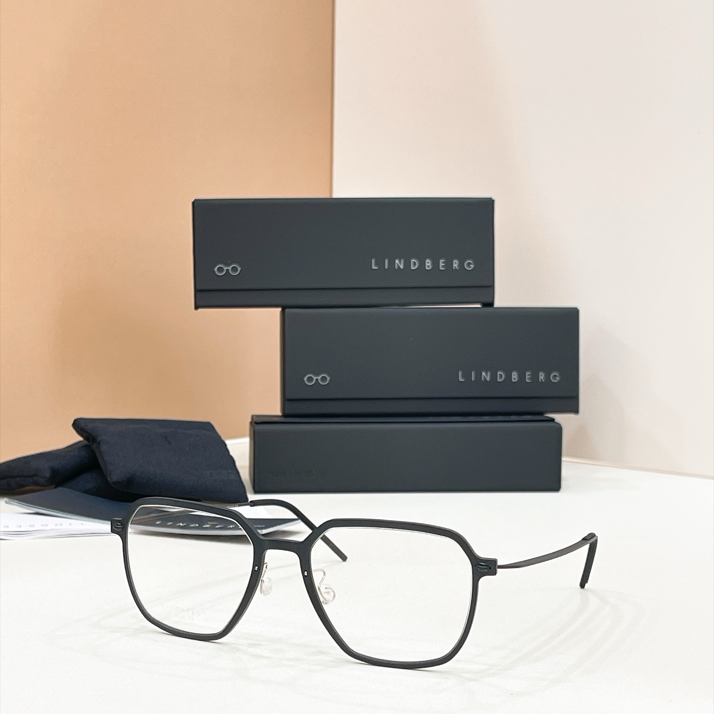 LINDBER*🌟🌟🌟MODEL：6642🌟🌟🌟Size：53口20-145🌟🌟🌟钛～～ ，盒子➕45