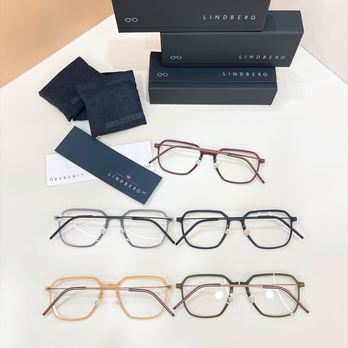 LINDBER*🌟🌟🌟MODEL：6642🌟🌟🌟Size：53口20-145🌟🌟🌟钛～～ ，盒子➕45