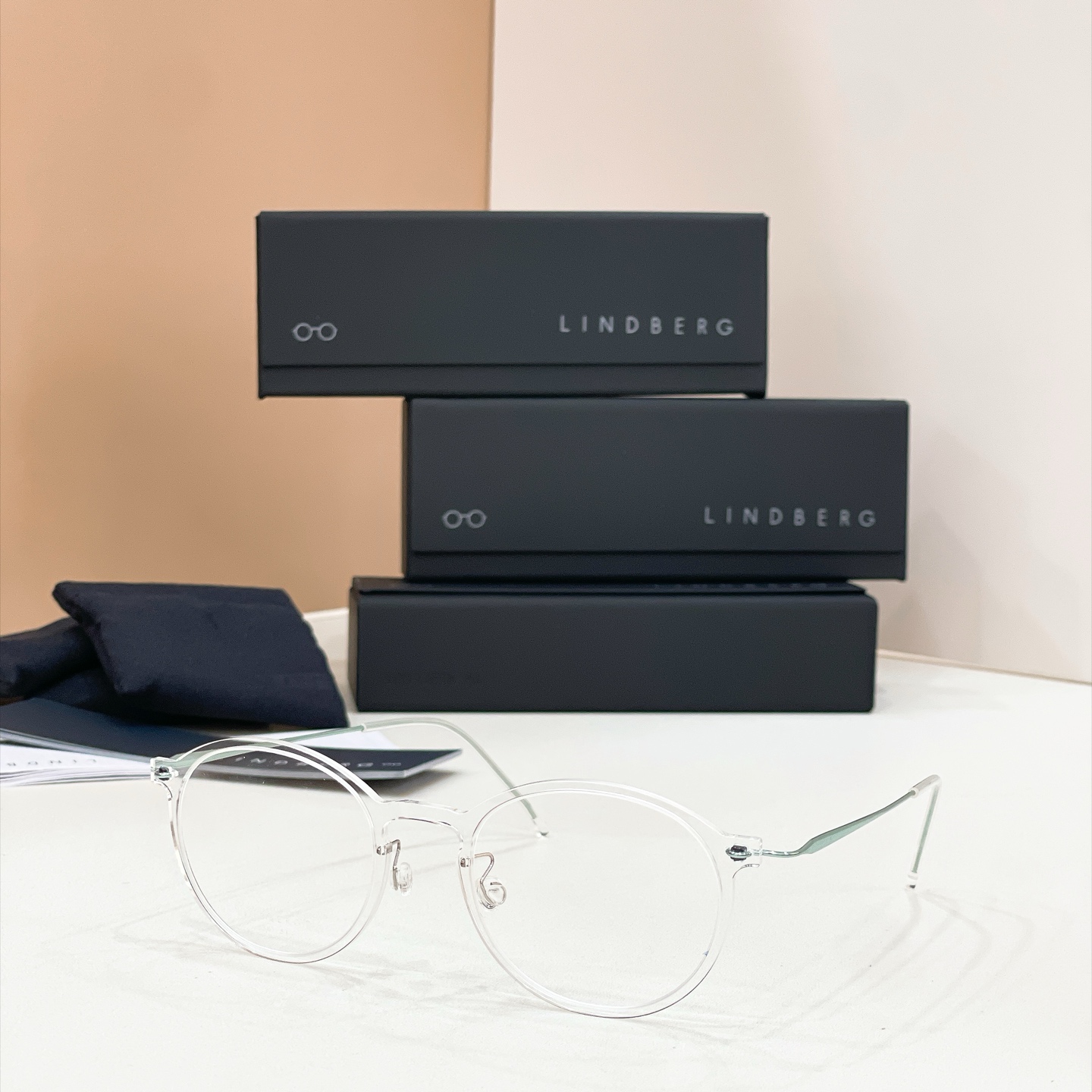 LINDBER*🌟🌟🌟MODEL：6541🌟🌟🌟Size：51口22-145🌟🌟🌟钛～～,盒子➕45