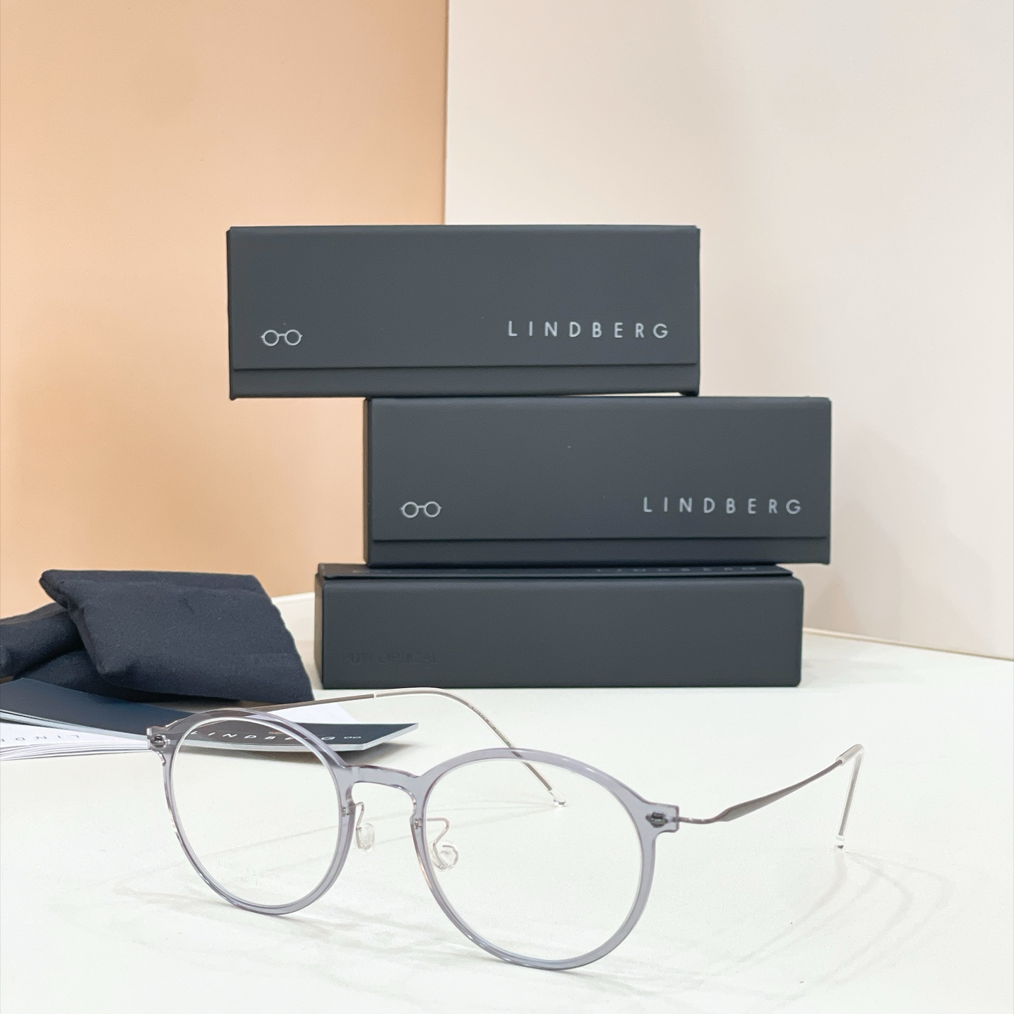 LINDBER*🌟🌟🌟MODEL：6541🌟🌟🌟Size：51口22-145🌟🌟🌟钛～～,盒子➕45