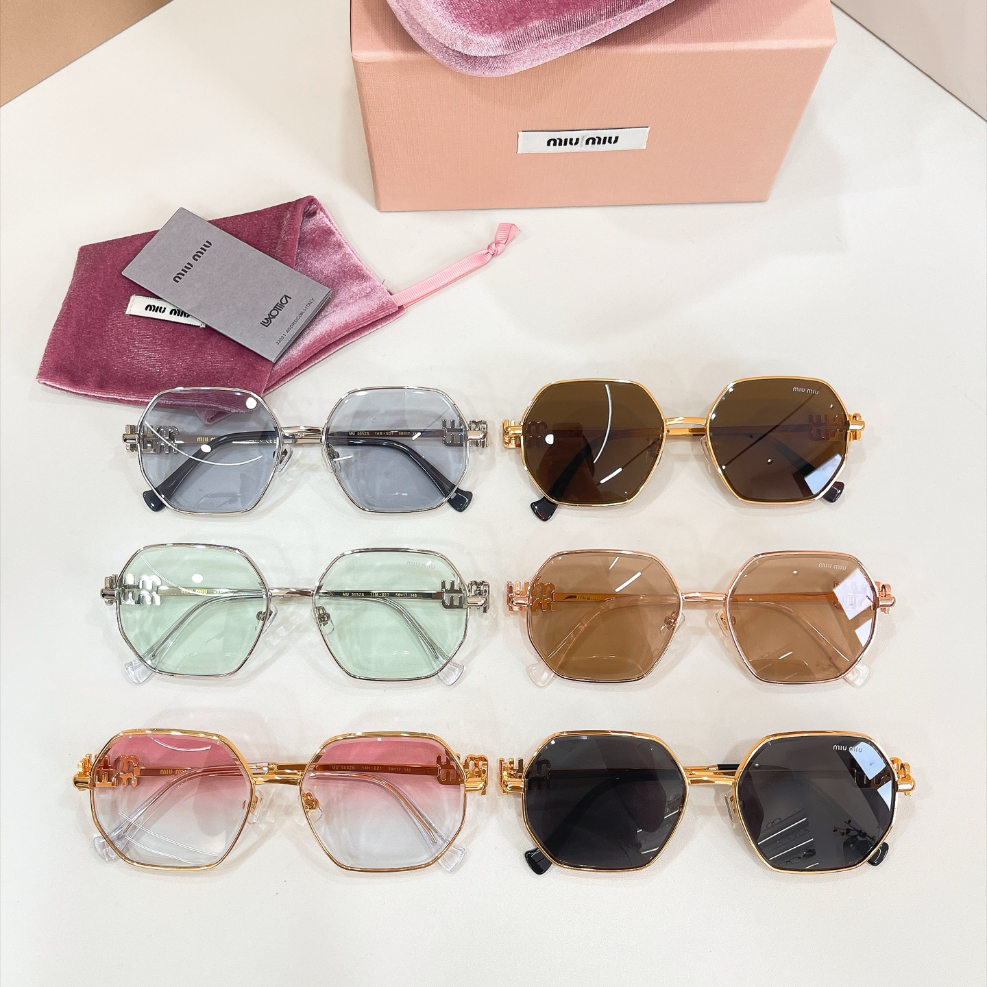 MIU MI*🎀🎀🎀MODEL: MU 505ZS🎀🎀🎀SIZE：58口17-145🎀🎀🎀