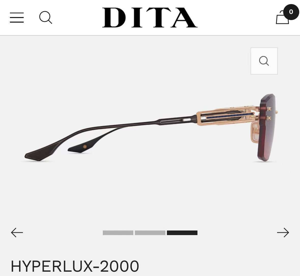 DITA⚜️⚜️⚜️MODEL：HYPERLUX-2000⚜️⚜️⚜️SIZE：58口13-137⚜️⚜️⚜️