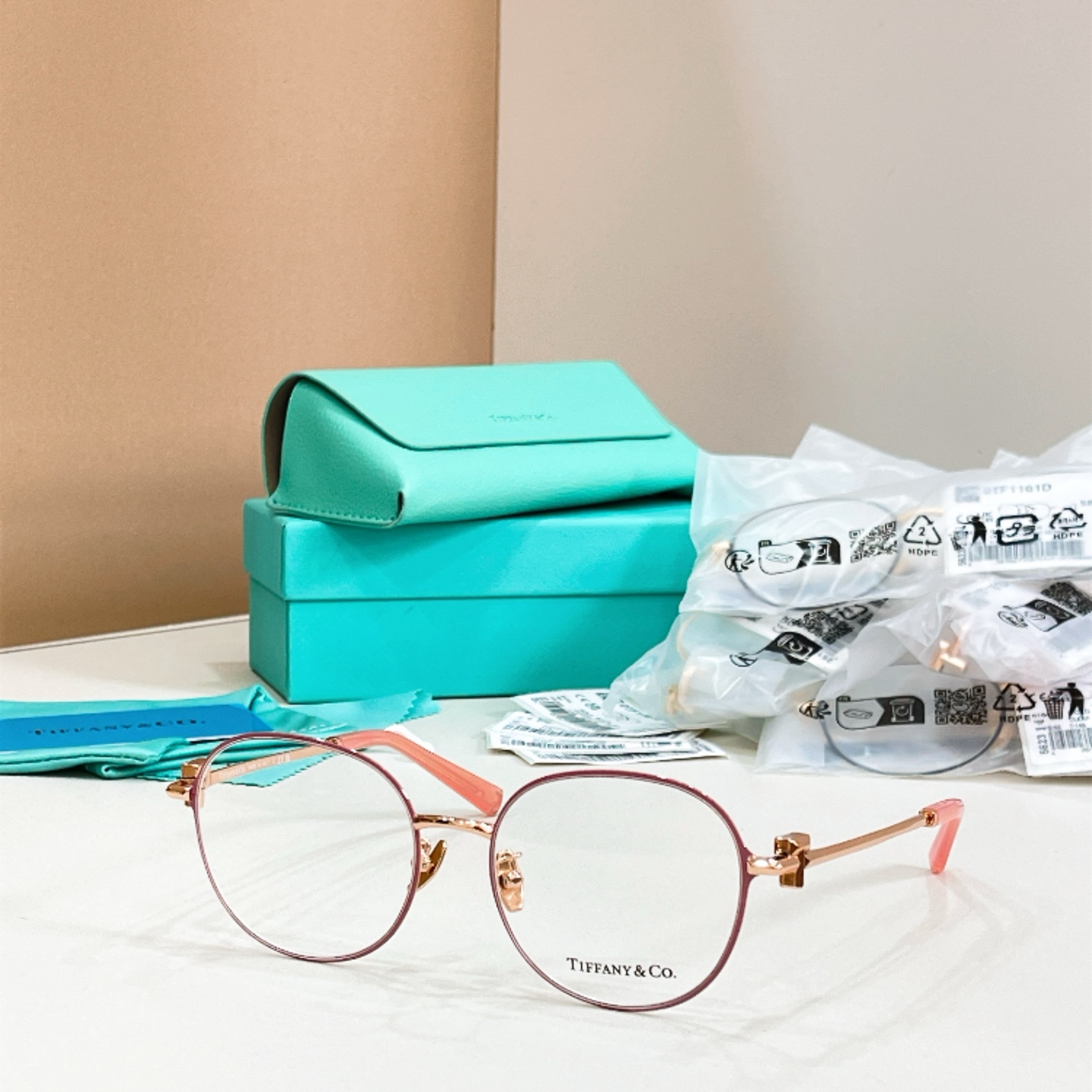 TIFFANY&Co.✨✨✨MODEL：TF 1161-D ✨✨✨ SIZE：53口17-145 ✨✨✨高版本～～