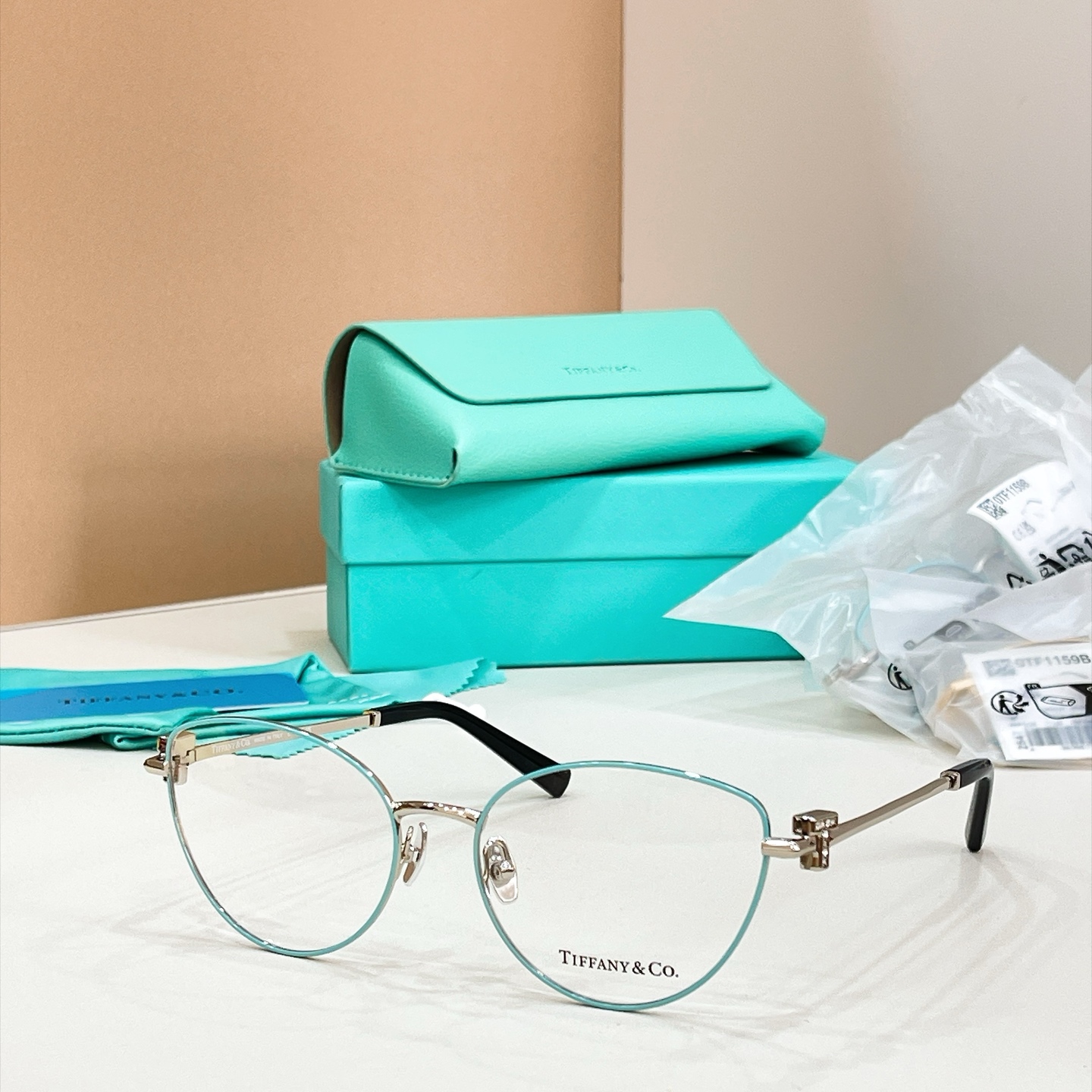 TIFFANY&Co.✨✨✨MODEL：TF 1159- B ✨✨✨ SIZE：56口17-140 ✨✨✨高版本～～