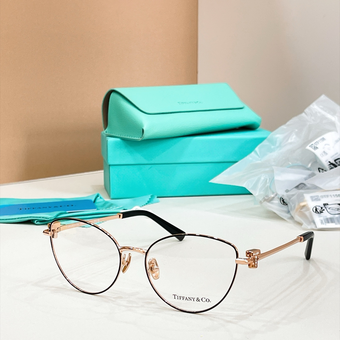 TIFFANY&Co.✨✨✨MODEL：TF 1159- B ✨✨✨ SIZE：56口17-140 ✨✨✨高版本～～