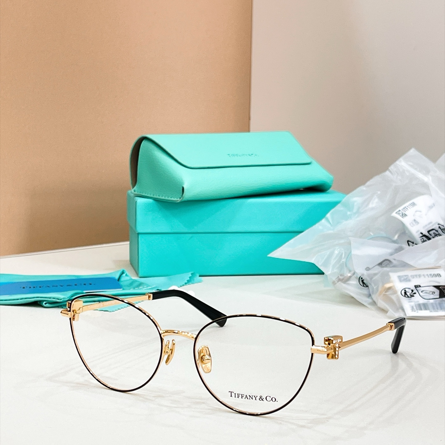 TIFFANY&Co.✨✨✨MODEL：TF 1159- B ✨✨✨ SIZE：56口17-140 ✨✨✨高版本～～