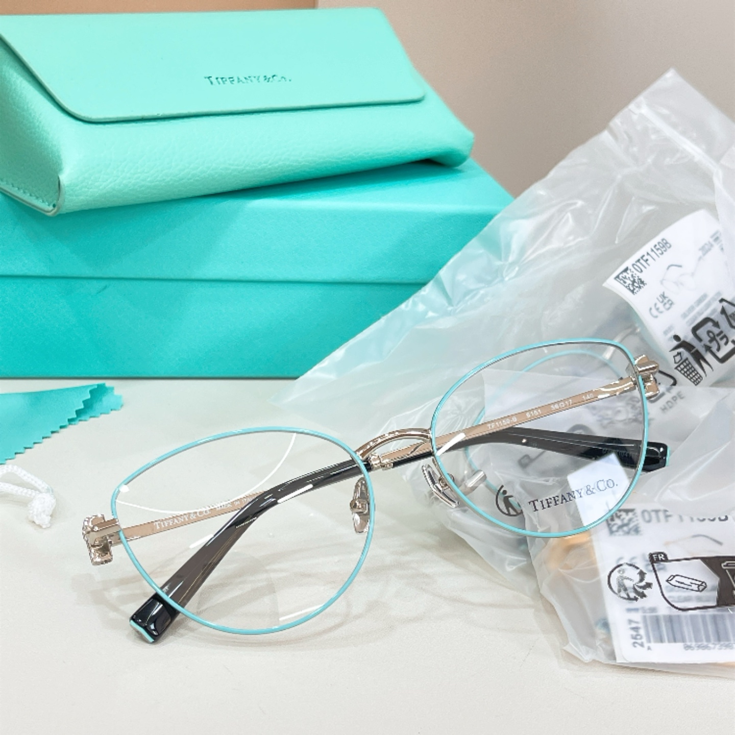 TIFFANY&Co.✨✨✨MODEL：TF 1159- B ✨✨✨ SIZE：56口17-140 ✨✨✨高版本～～