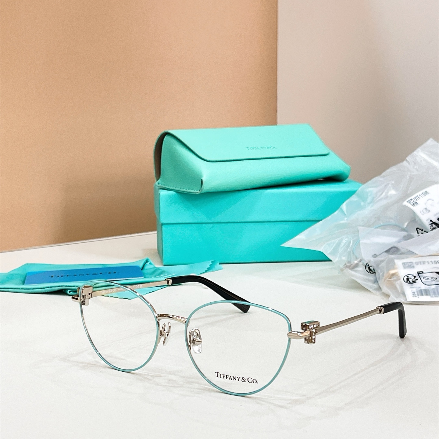 TIFFANY&Co.✨✨✨MODEL：TF 1159- B ✨✨✨ SIZE：56口17-140 ✨✨✨高版本～～