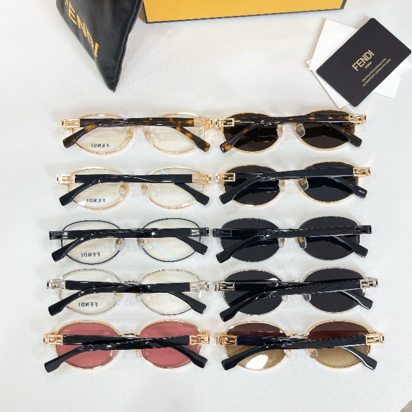 FENDI✨✨✨MODEL：FE40217U✨✨ SIZE：57口16-140✨✨✨