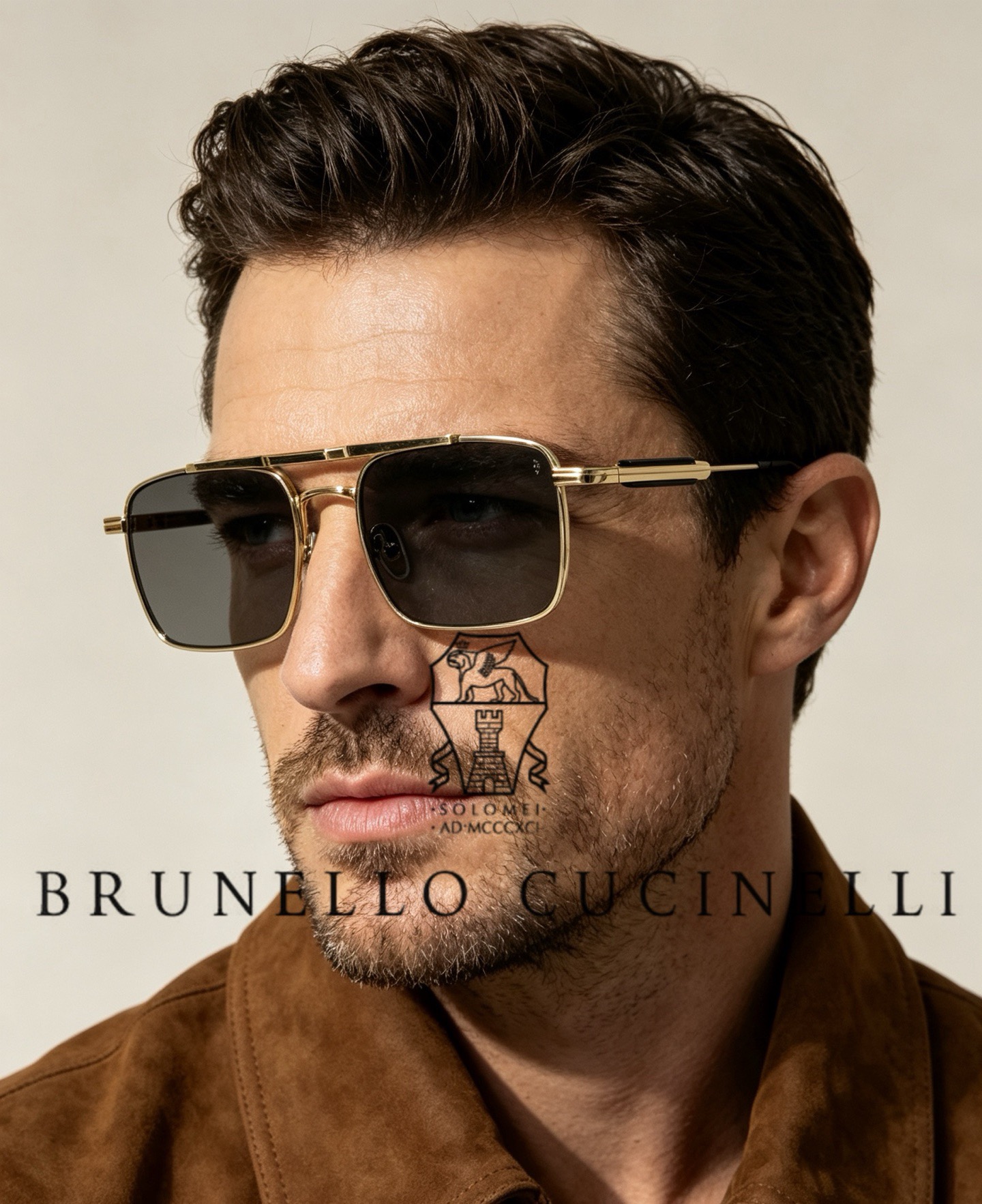BRUNELLO CUCINELLI&OLIVER PEOPLES🌿🌿🌿MODEL：BC1006ST🌿🌿🌿SIZE：53