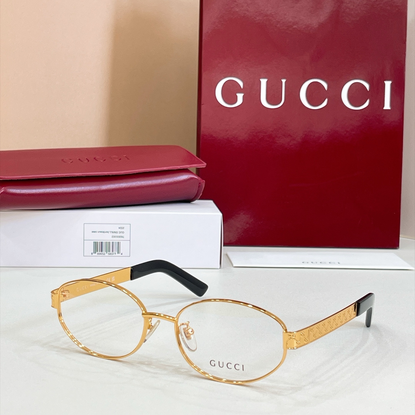 GUCC*🐝🐝🐝MODEL：GG2420S🐝🐝🐝SIZE：56口18-145🐝🐝