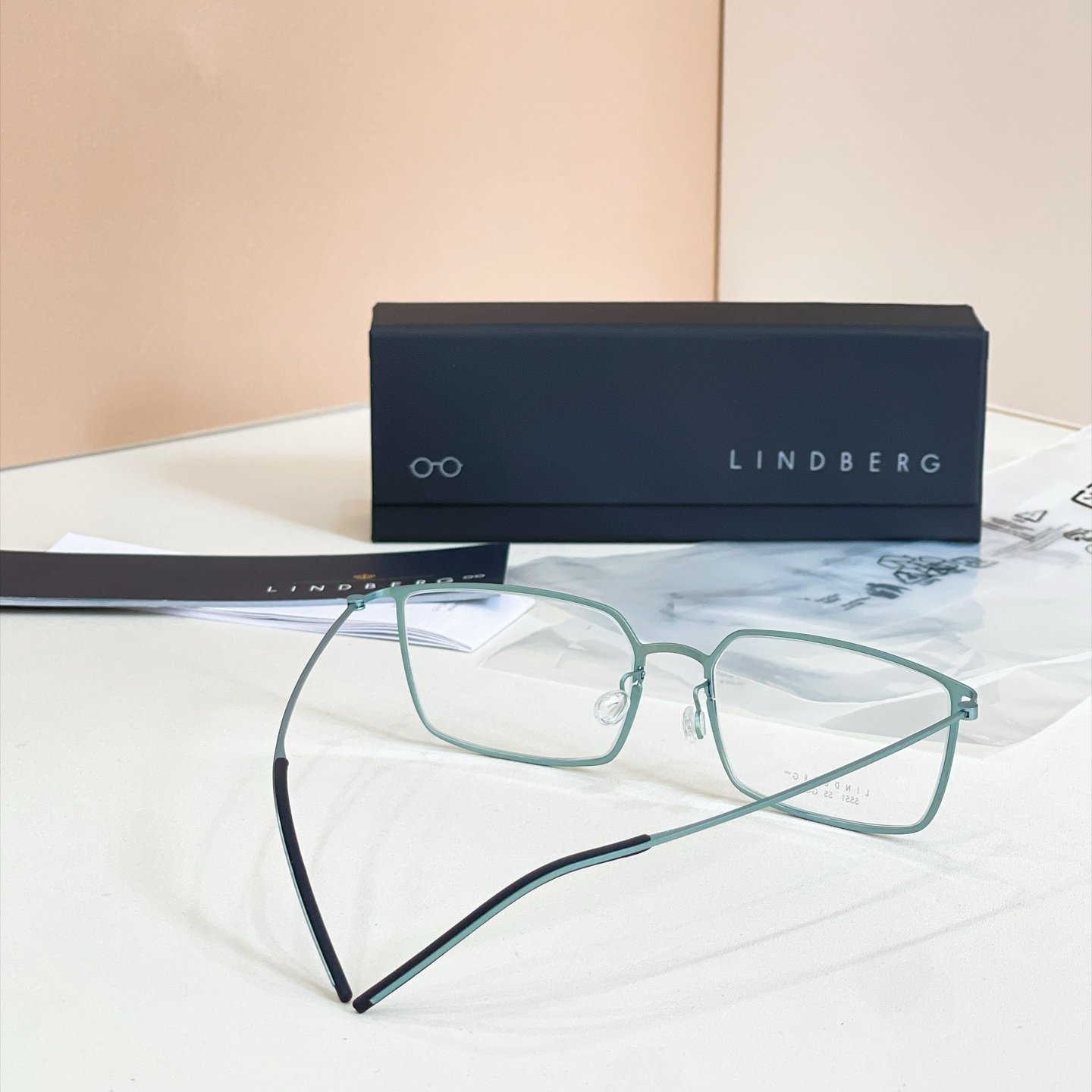 LINDBER*🌟🌟🌟MODEL：5536🌟🌟🌟Size：56口17-140🌟🌟🌟钛～～,盒子➕45