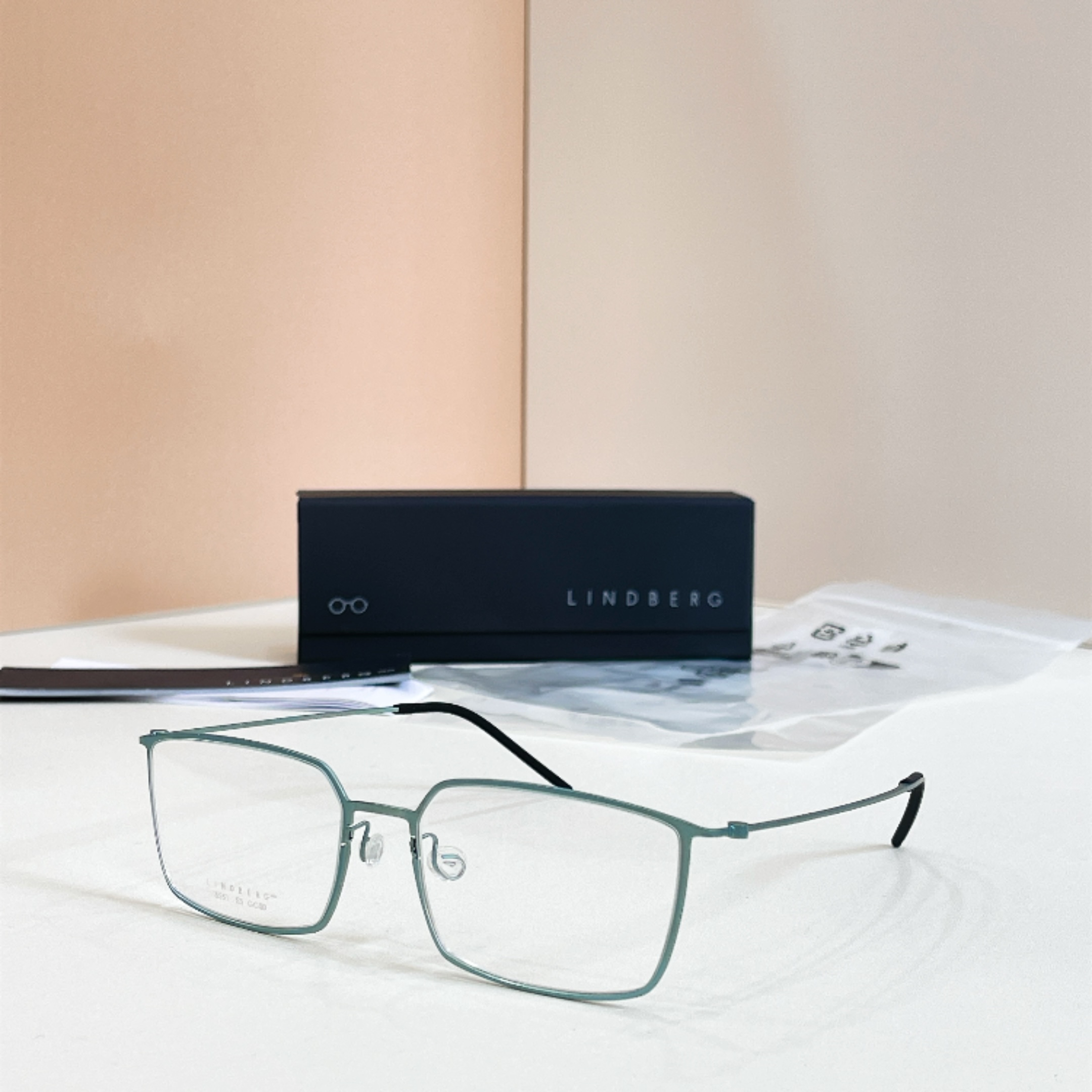 LINDBER*🌟🌟🌟MODEL：5536🌟🌟🌟Size：56口17-140🌟🌟🌟钛～～,盒子➕45