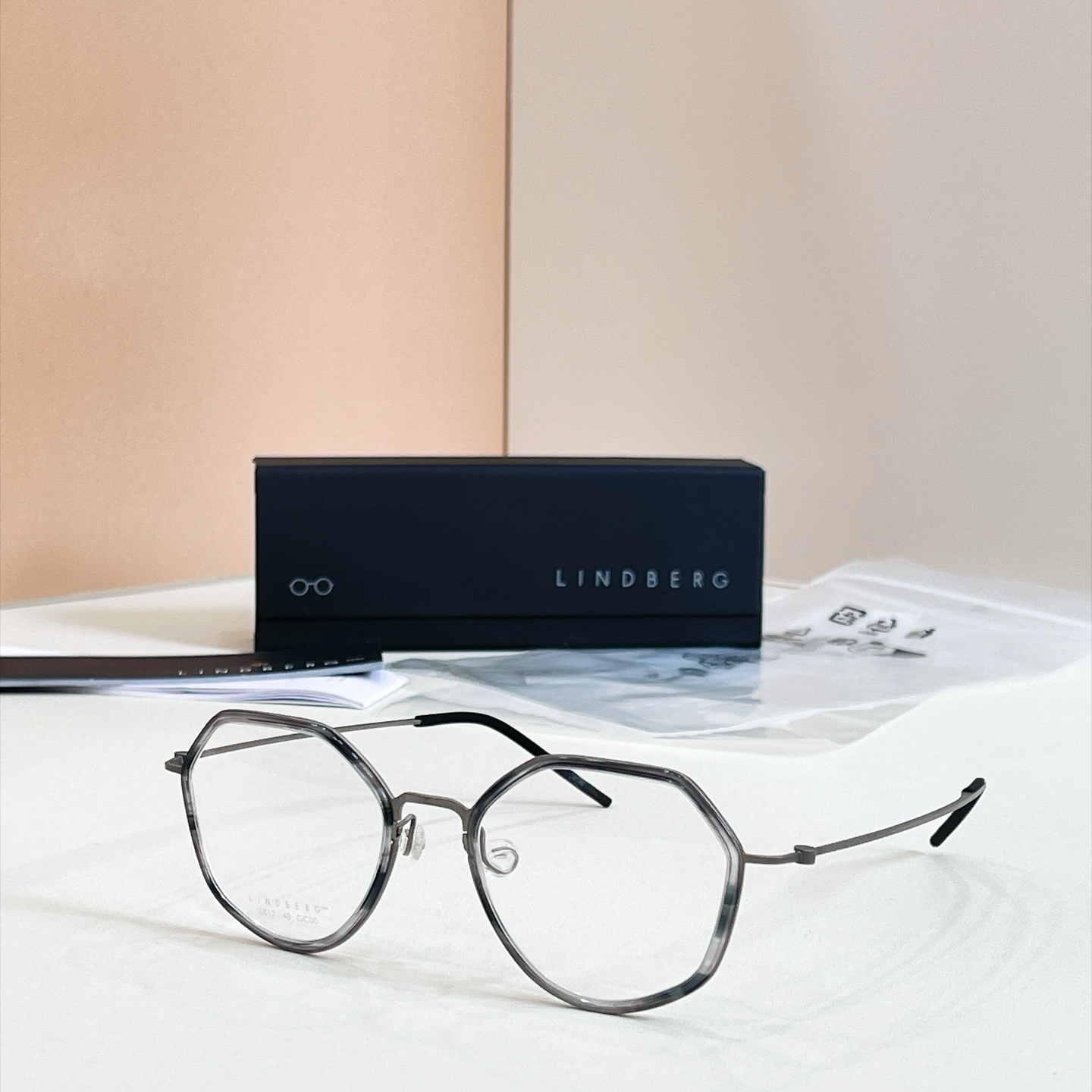LINDBER*🌟🌟🌟MODEL：5812🌟🌟🌟Size：48口19-140🌟🌟🌟钛～～,盒子➕45