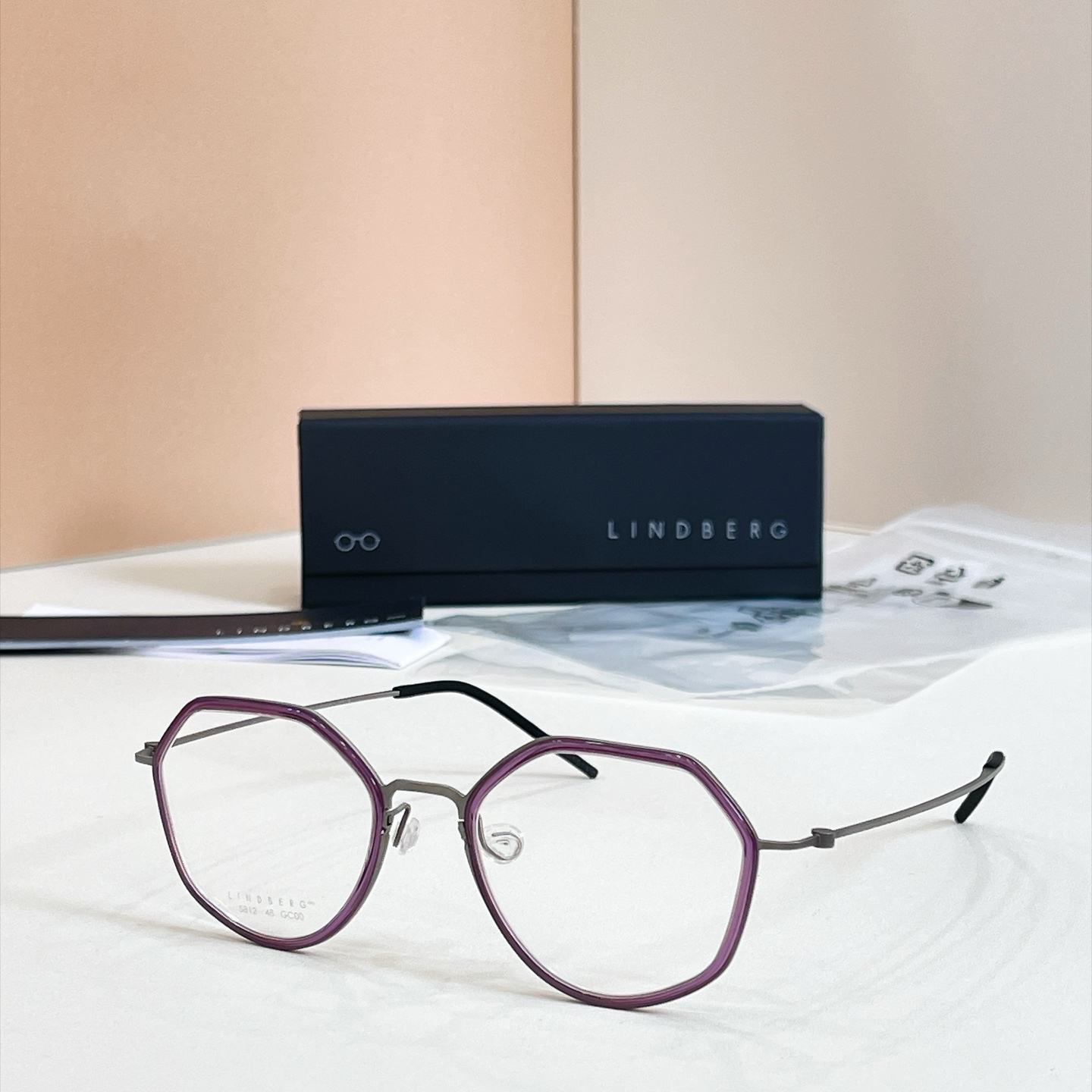 LINDBER*🌟🌟🌟MODEL：5812🌟🌟🌟Size：48口19-140🌟🌟🌟钛～～,盒子➕45