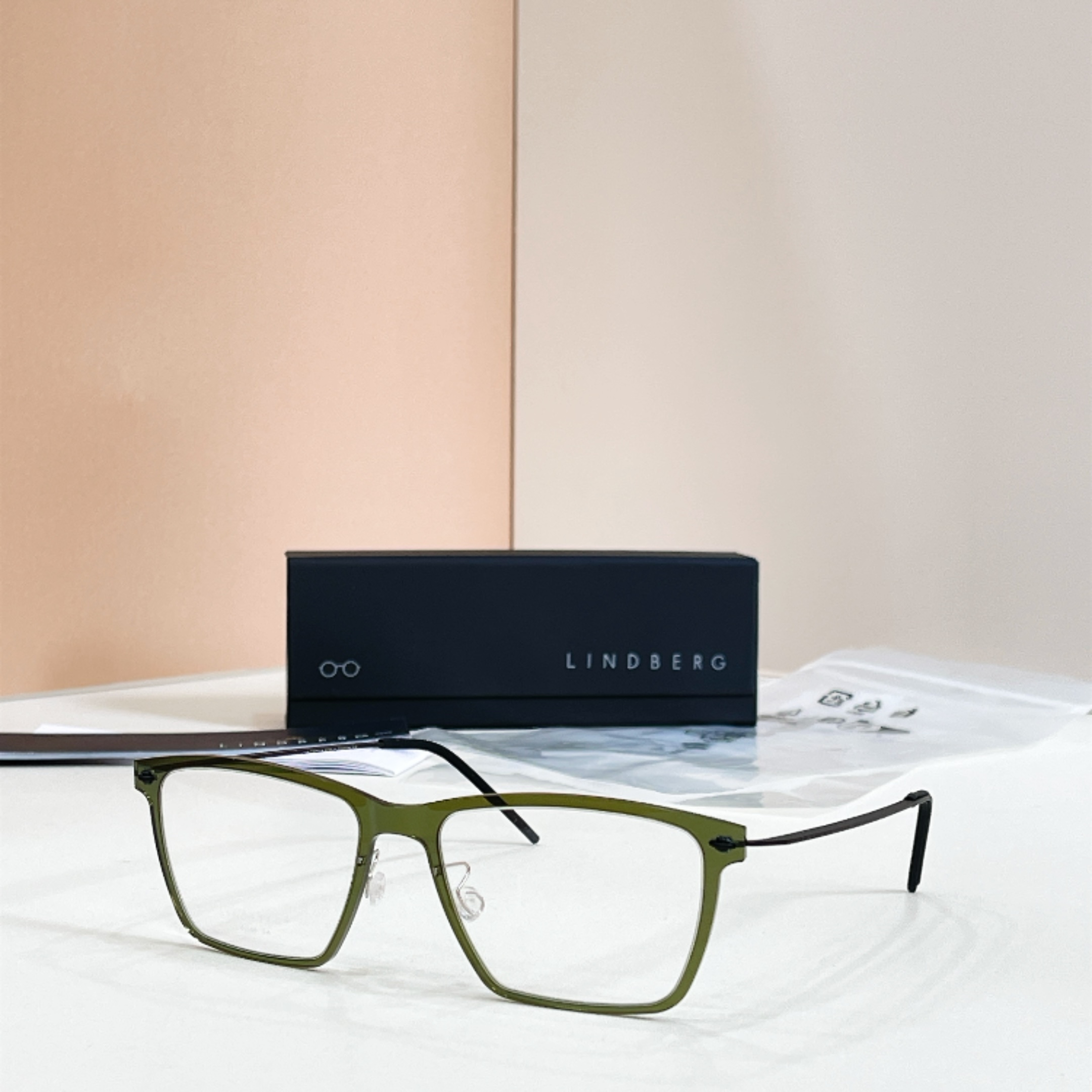 LINDBER*🌟🌟🌟MODEL：6646🌟🌟🌟Size：54口18-145🌟🌟🌟钛～～,盒子➕45