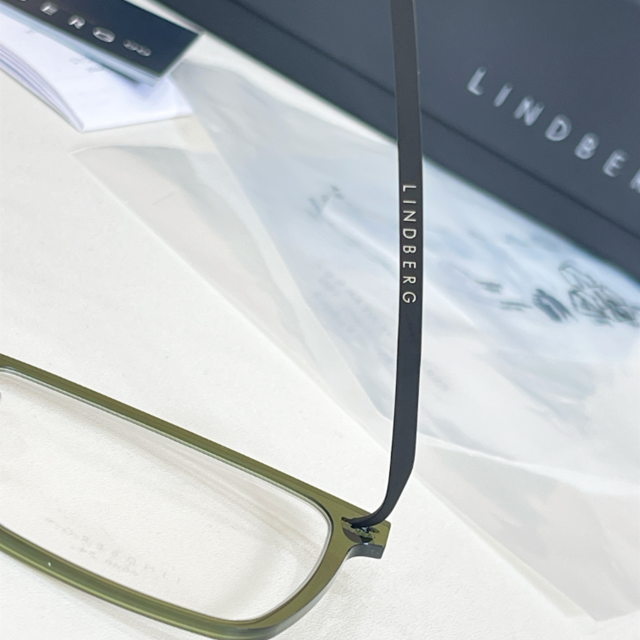 LINDBER*🌟🌟🌟MODEL：6646🌟🌟🌟Size：54口18-145🌟🌟🌟钛～～,盒子➕45