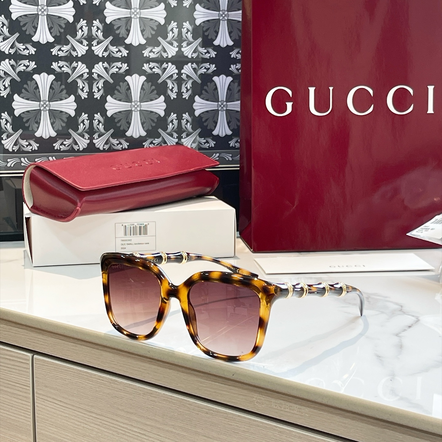 GUCCI GG2058S Sunglasses Acetate Square