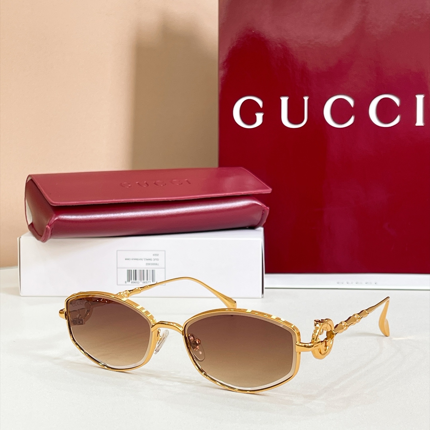 GUCC*🐝🐝🐝MODEL：GG7555S🐝🐝🐝SIZE：59口17-145🐝🐝