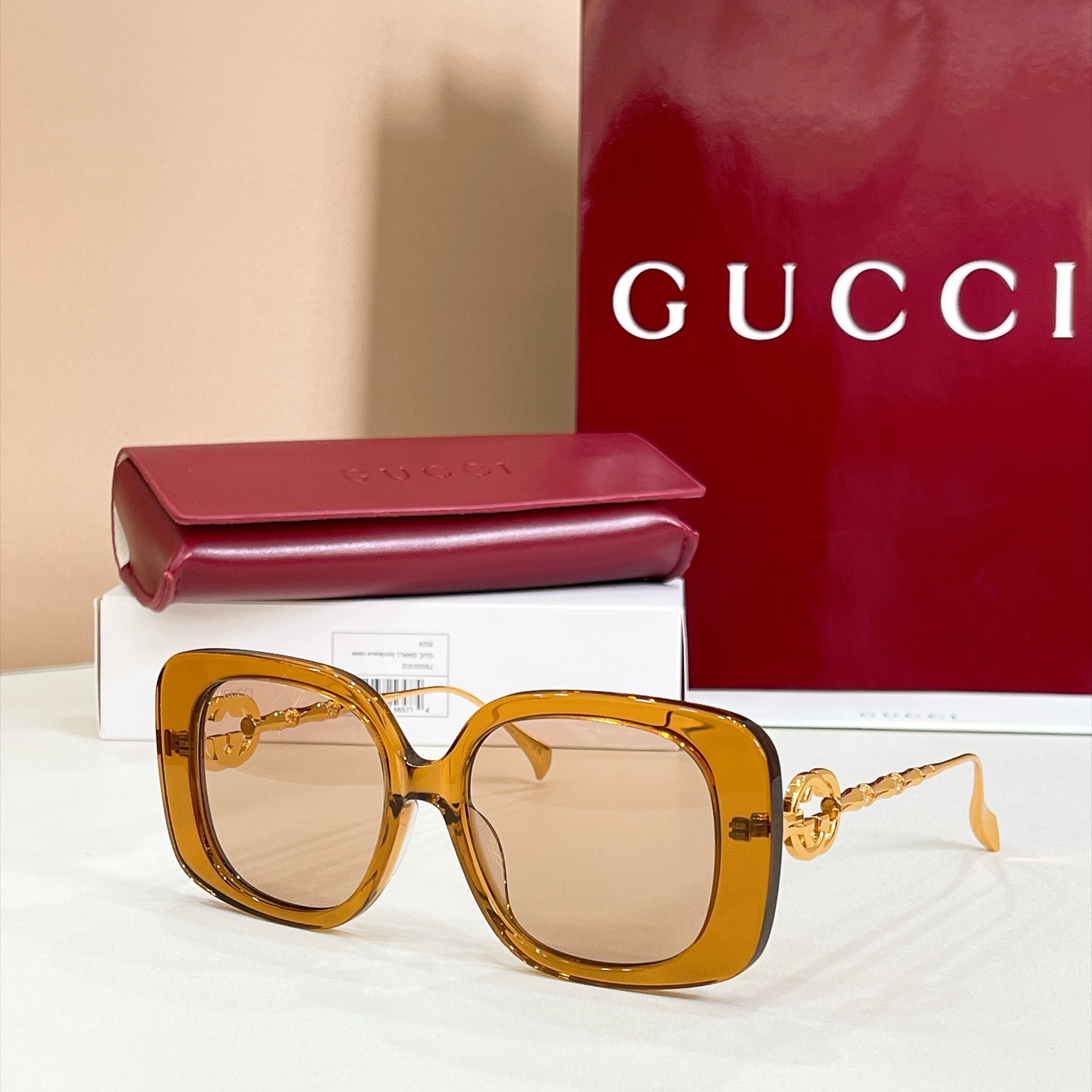 GUCC*🐝🐝🐝MODEL：GG7559S🐝🐝🐝SIZE：55口18-152🐝🐝