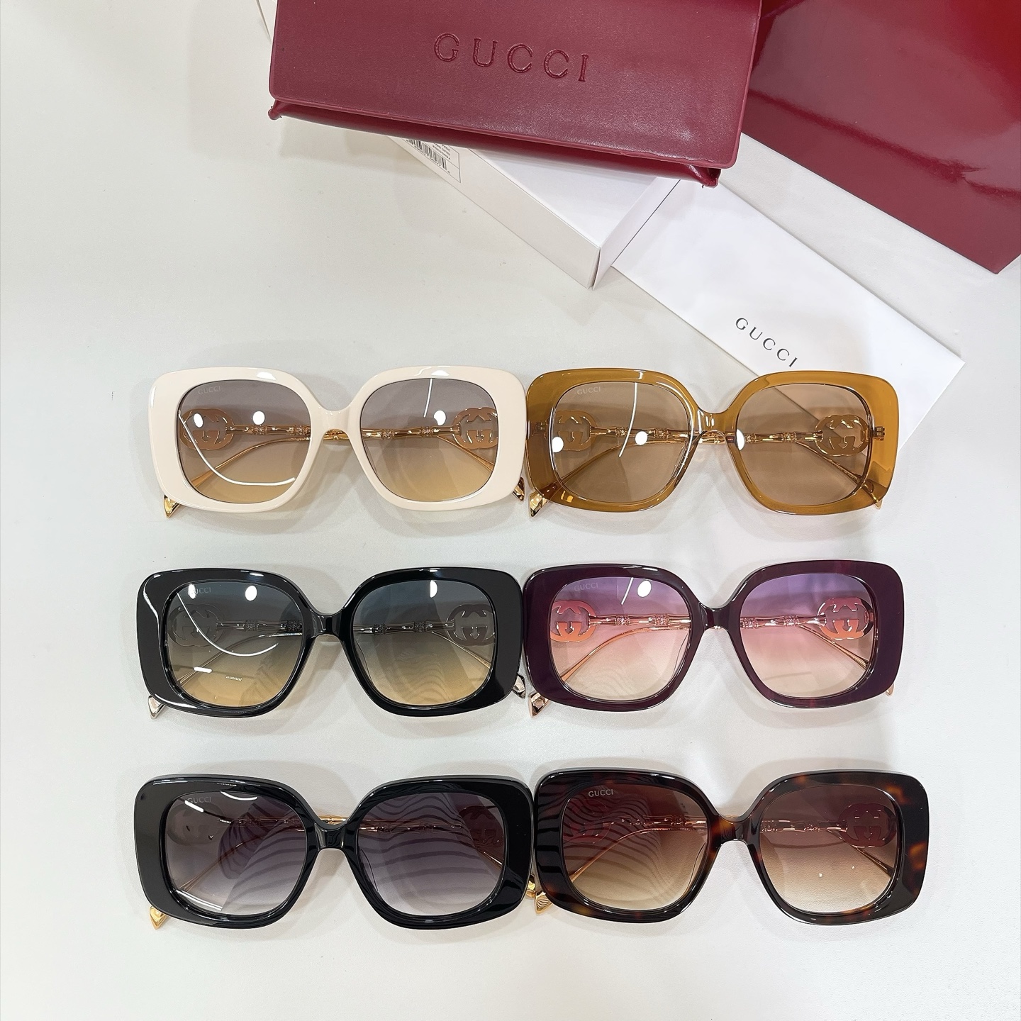 GUCC*🐝🐝🐝MODEL：GG7559S🐝🐝🐝SIZE：55口18-152🐝🐝