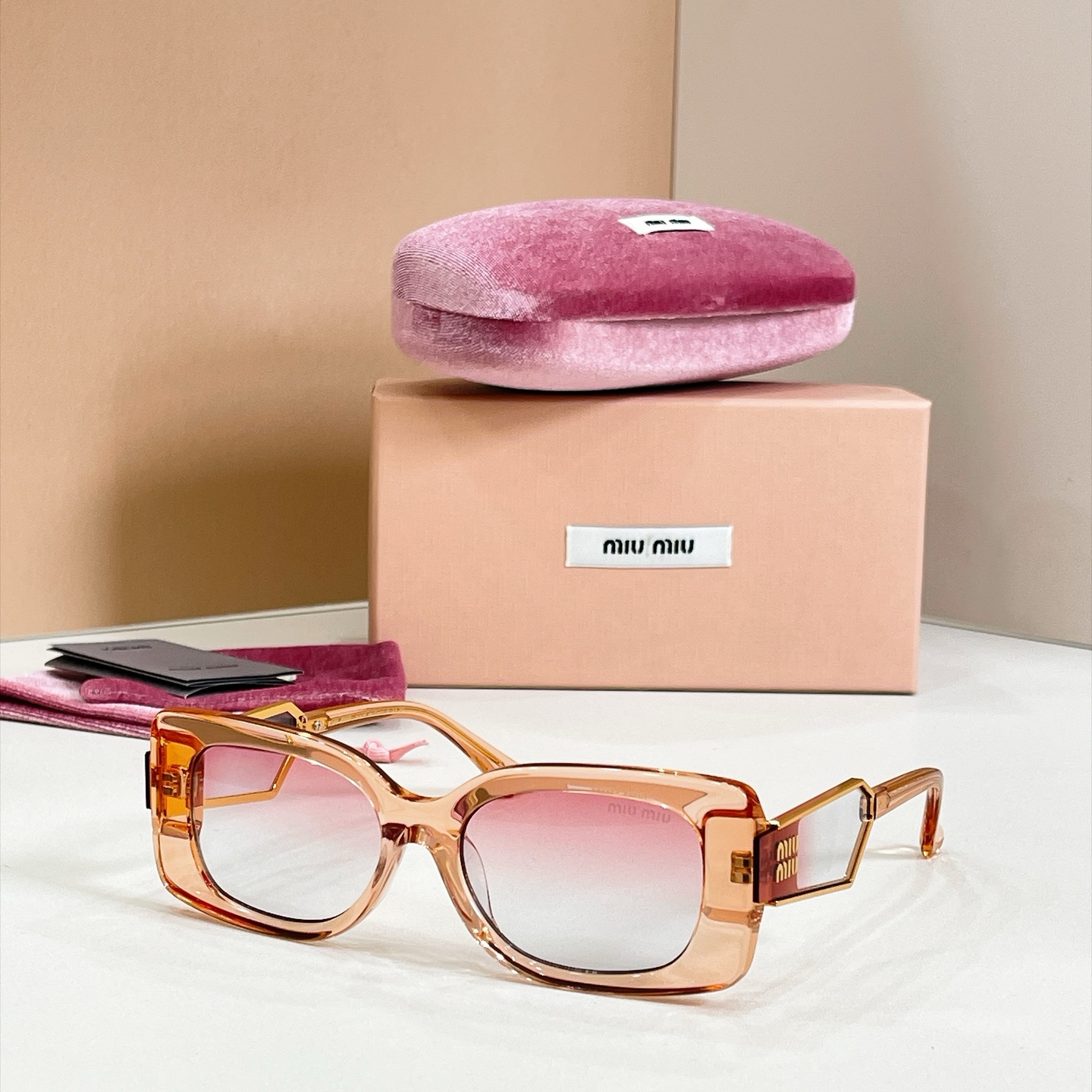 MIU MI*🎀🎀🎀 MODEL: MU 7377S🎀🎀🎀SIZE：52口17-145🎀🎀🎀
