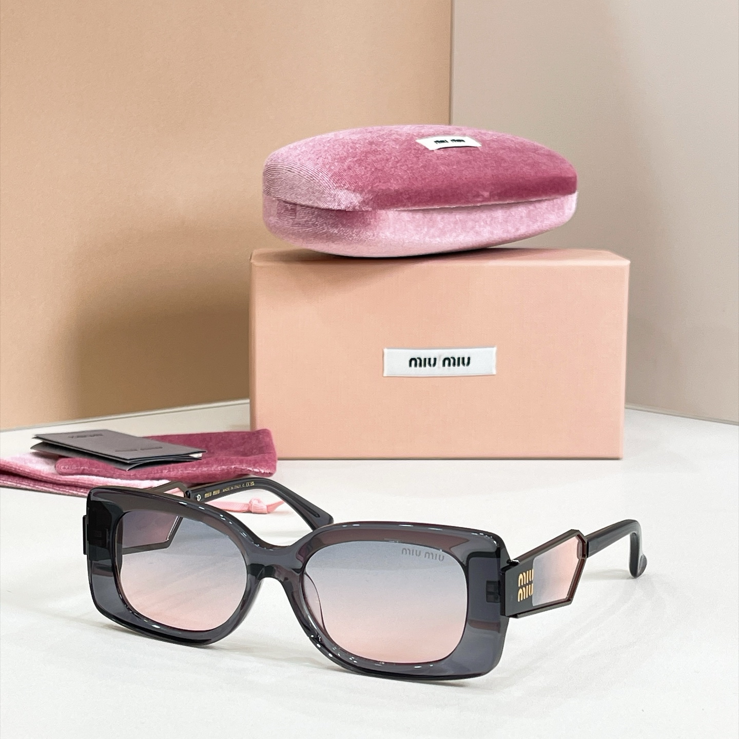 MIU MI*🎀🎀🎀 MODEL: MU 7377S🎀🎀🎀SIZE：52口17-145🎀🎀🎀