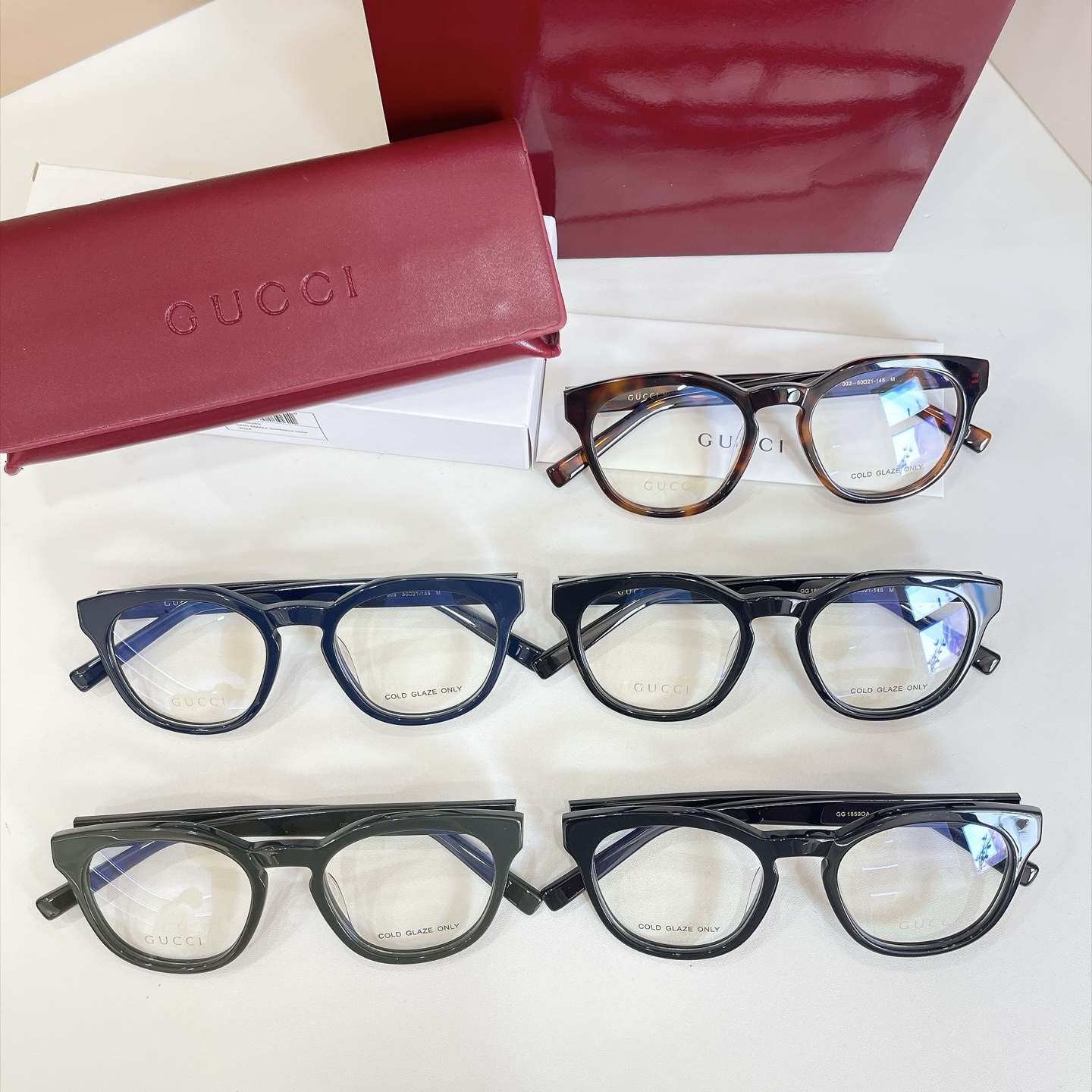 GUCC*🐝🐝🐝MODEL：GG 1859OA🐝🐝🐝SIZE：50口21-145🐝🐝
